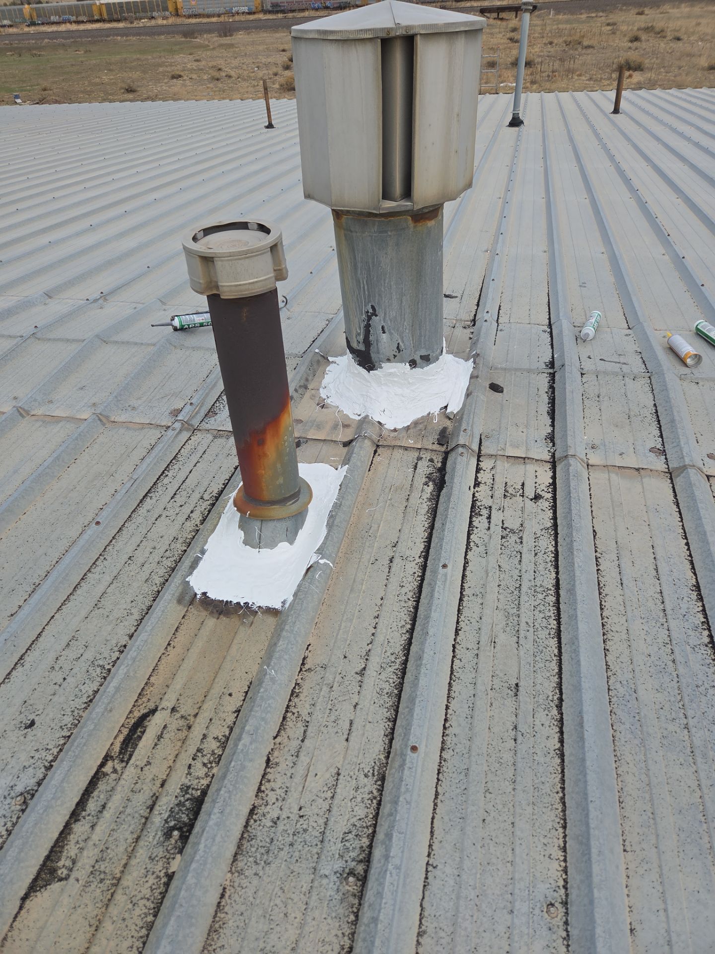 Metal Roof Leak Repair by RTP Roofing Company