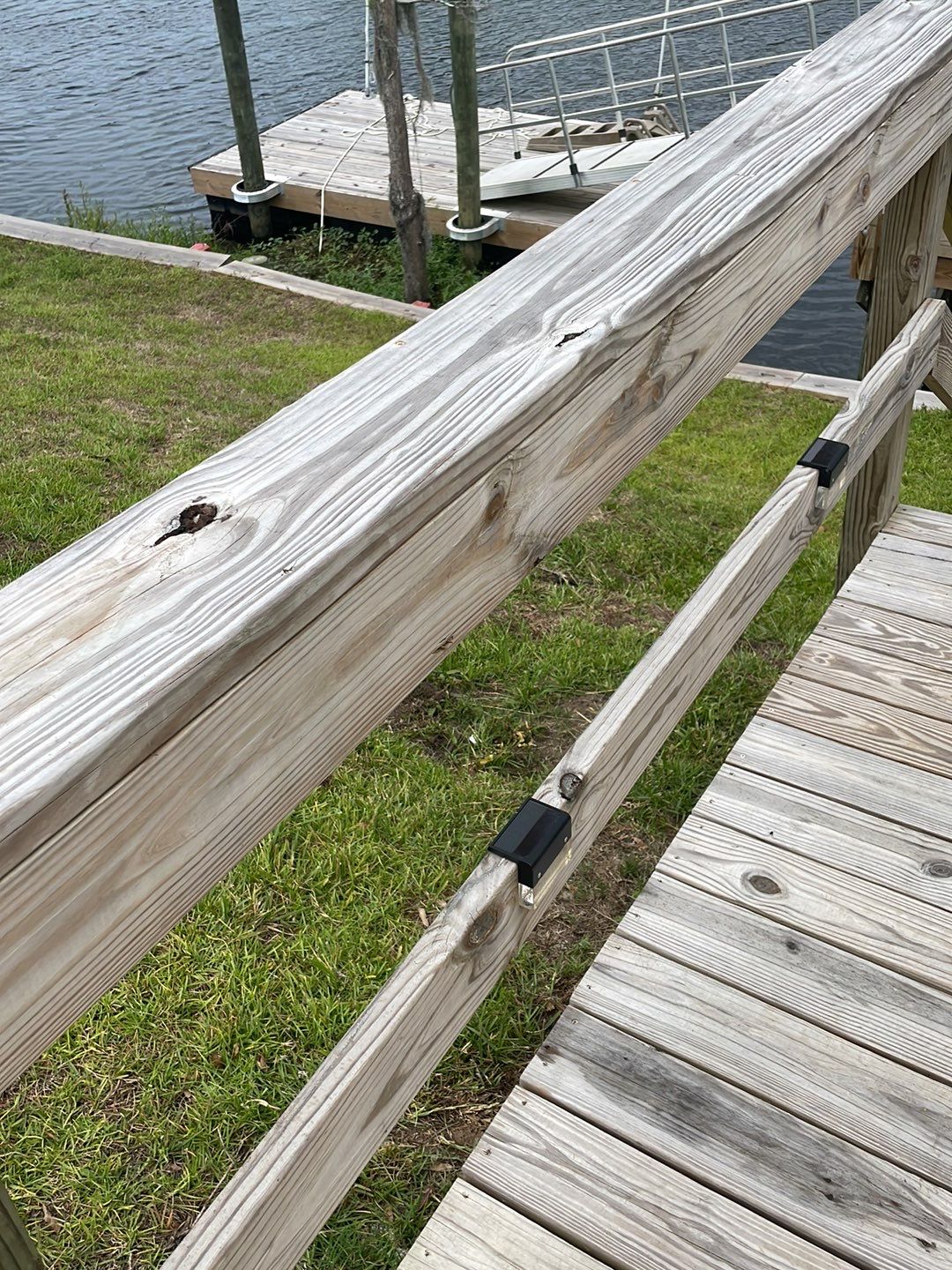 Dock using Wood Sealant by DuraSeal