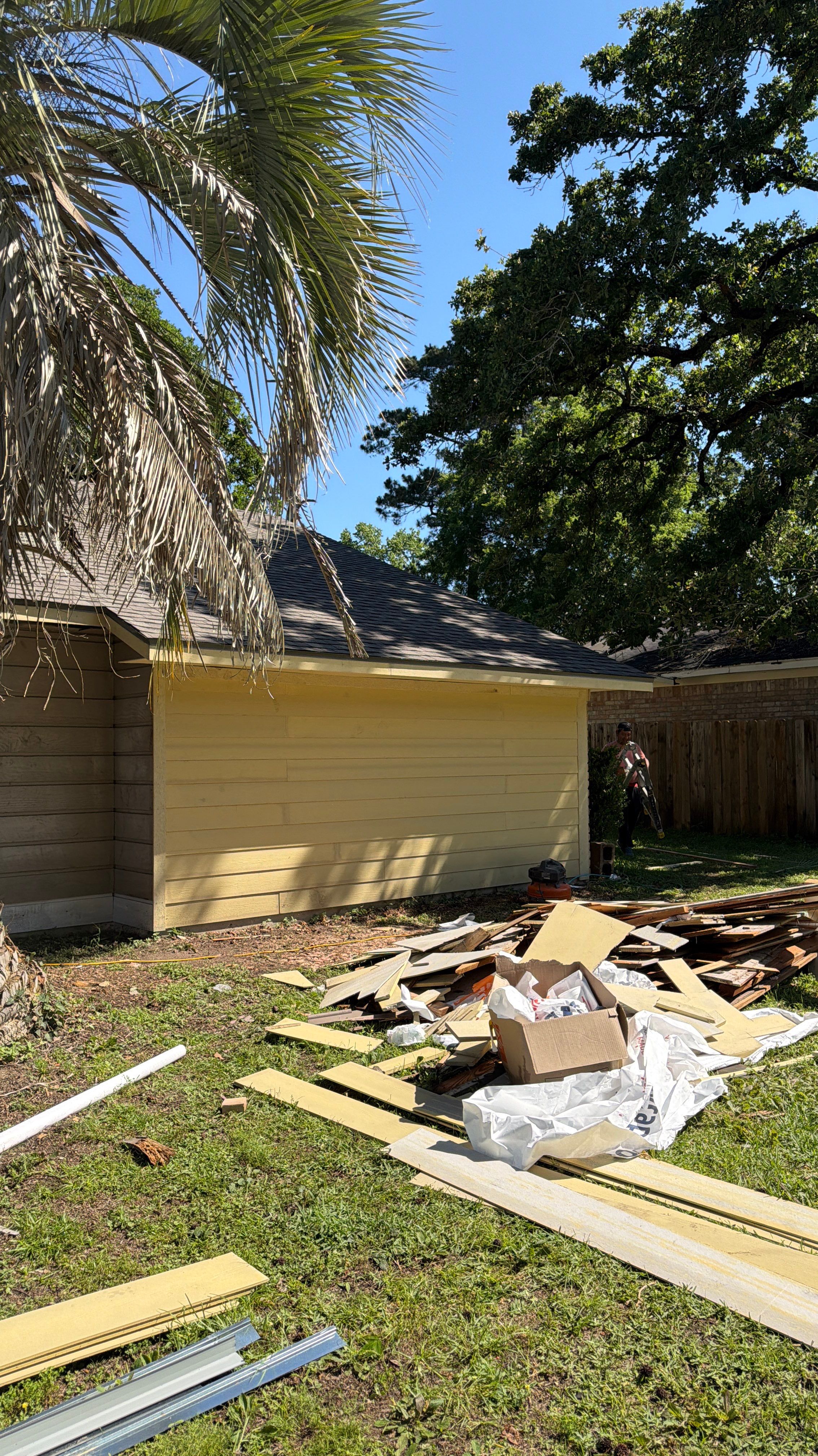 Roof Replacement & Hardie Siding Installation | Conroe, TX by Engle Roofing & Construction