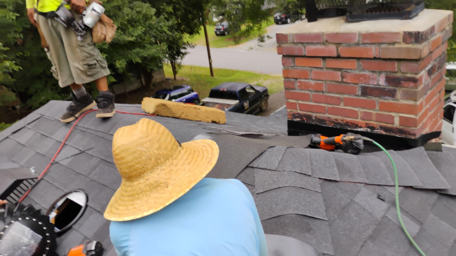 Judy roof replacement  by BROCK BUILDERS 