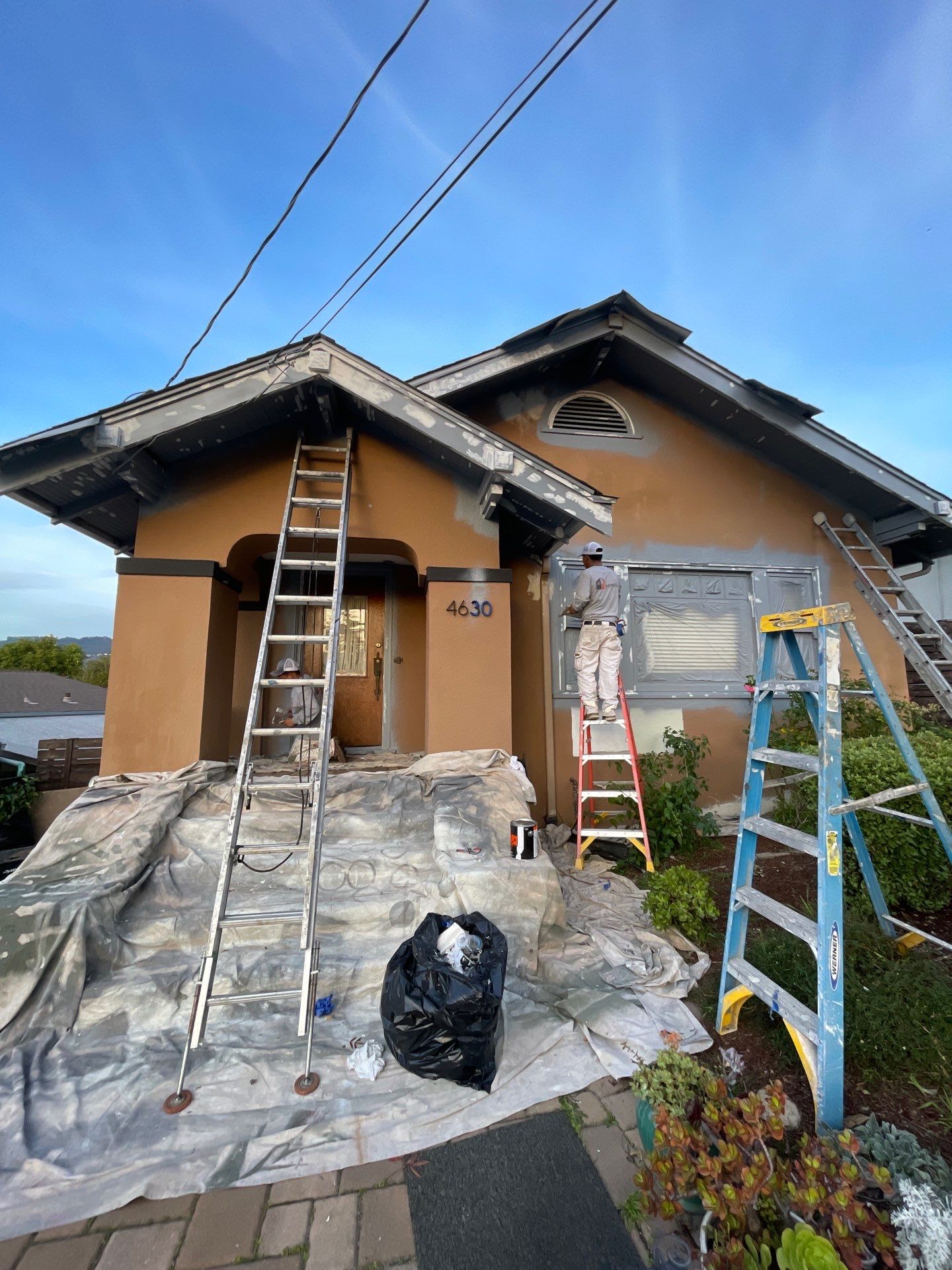 Oakland Kitchen Renovation with Custom Cabinetry and Granite Countertops by Herrera’s Bay Area Painting inc.