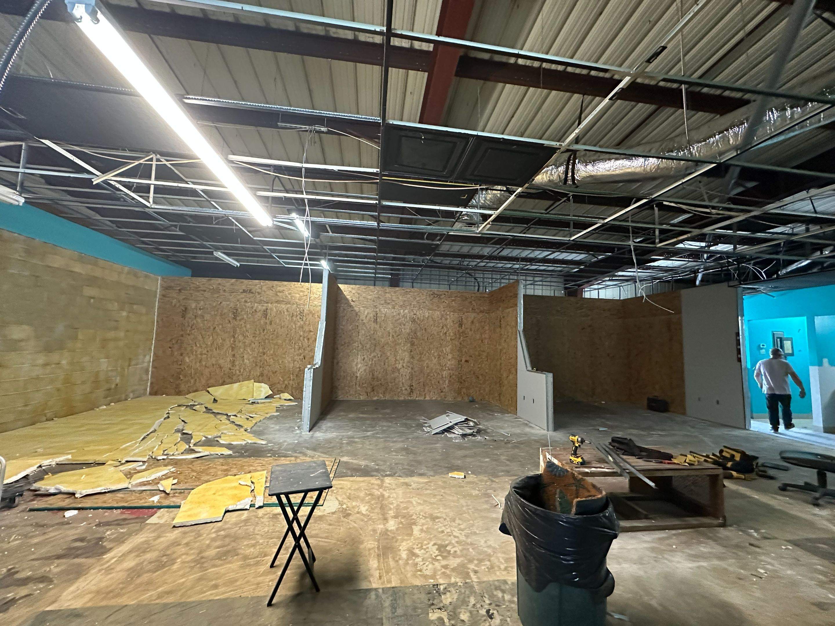 Commercial Indoor Golf Simulator Facility Buildout in Bradenton by Vertical General Contracting