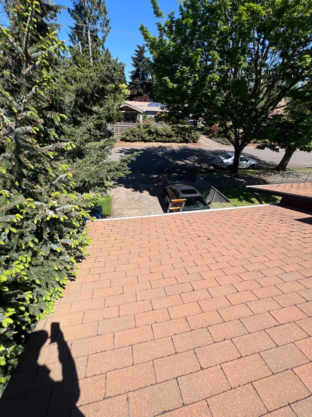 Residential Roofing Installation using IKO Dynasty (Color: Granite Black) by Orezona Building & Roofing Company, Inc.