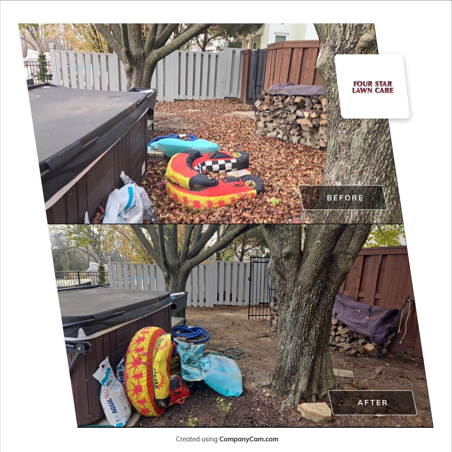 Project in Wichita by Four Star Lawn Care