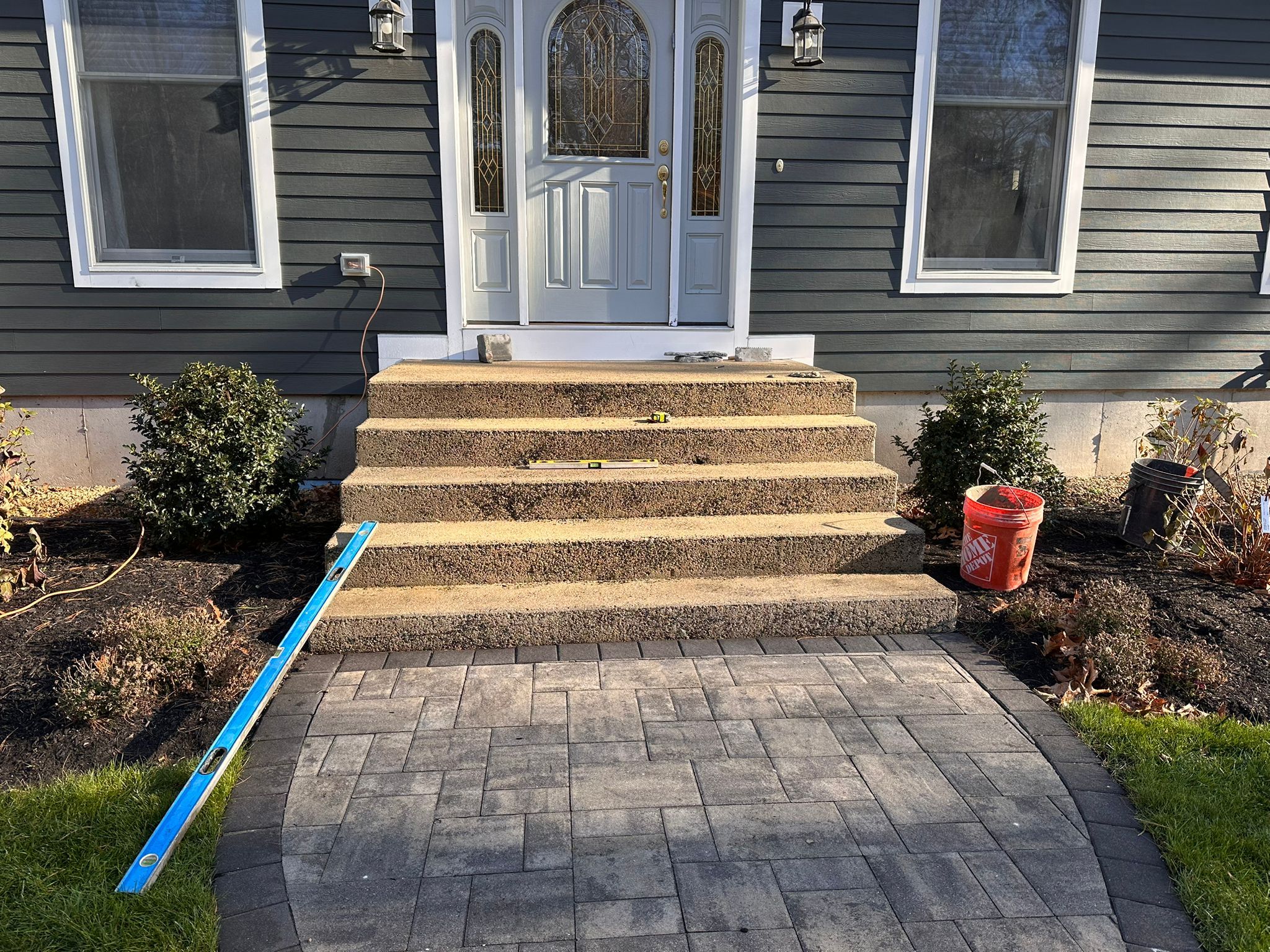 Front Entry Refresh  by Cole Landscaping Inc