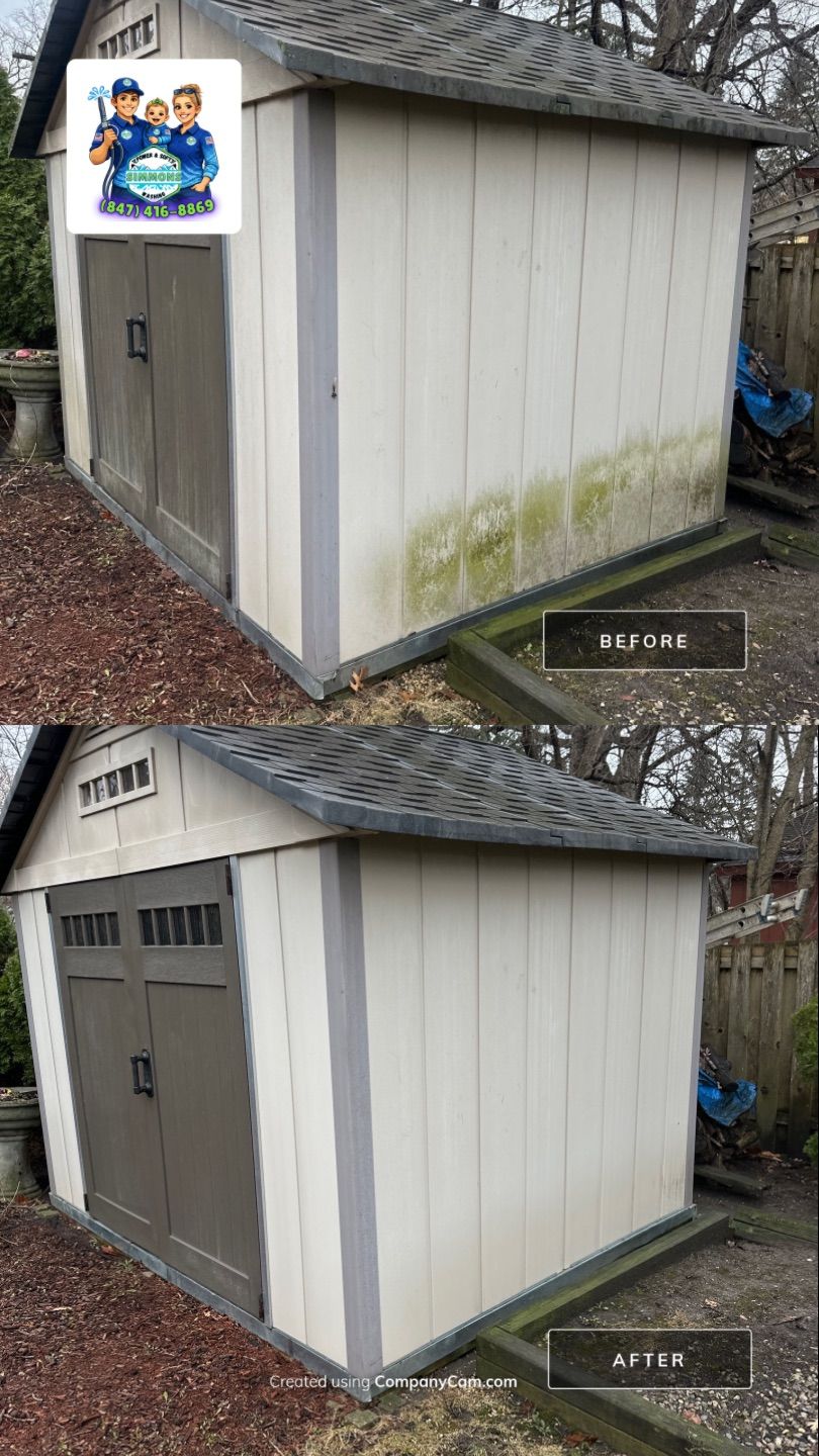 Project in Addison by Simmons Power & Soft Washing