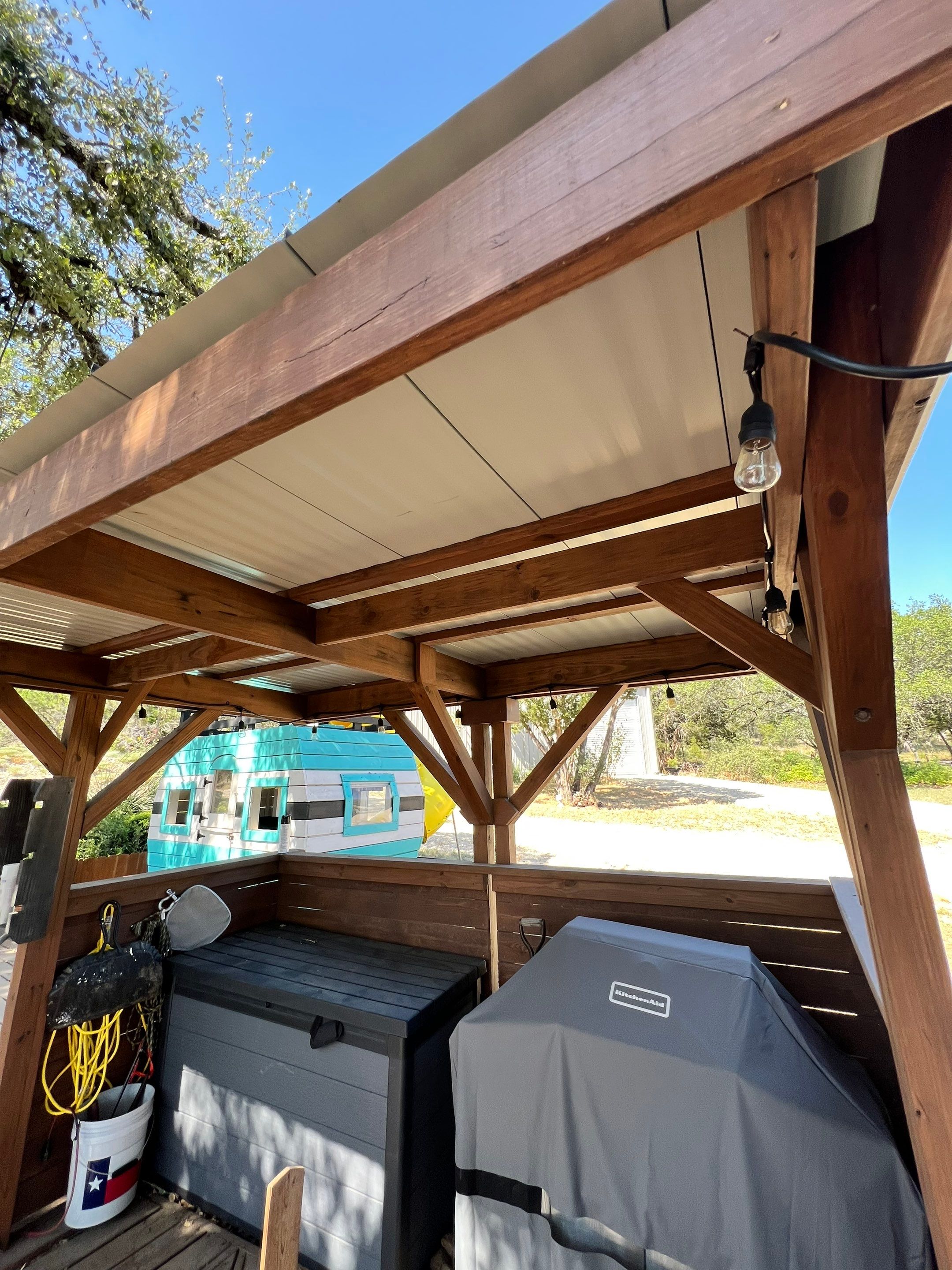 Residential Metal Roof Installation using McElroy Metal by Premier Roofing and Contracting