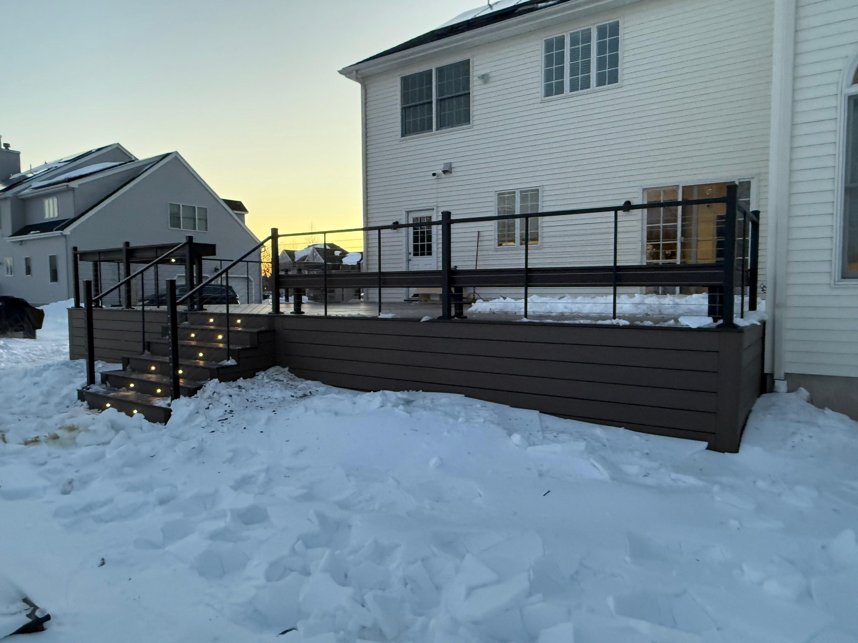New Deck and outdoor Kitchen In Hillsborough , New Jersey by deck guardian