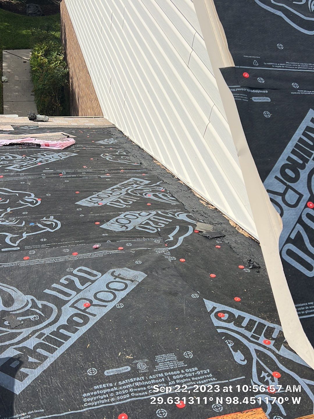 Residential Roof Replacement using Owens Corning 30 year Architectural Shingles by Premier Roofing and Contracting
