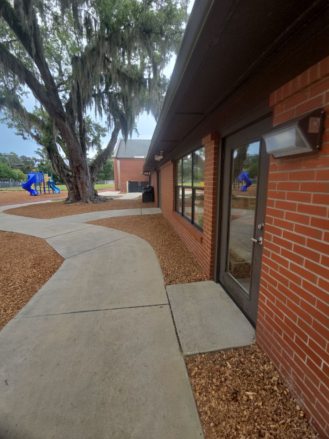Episcopal - St. Mark's Campus | Playground Mulch Install by ProGreen Services