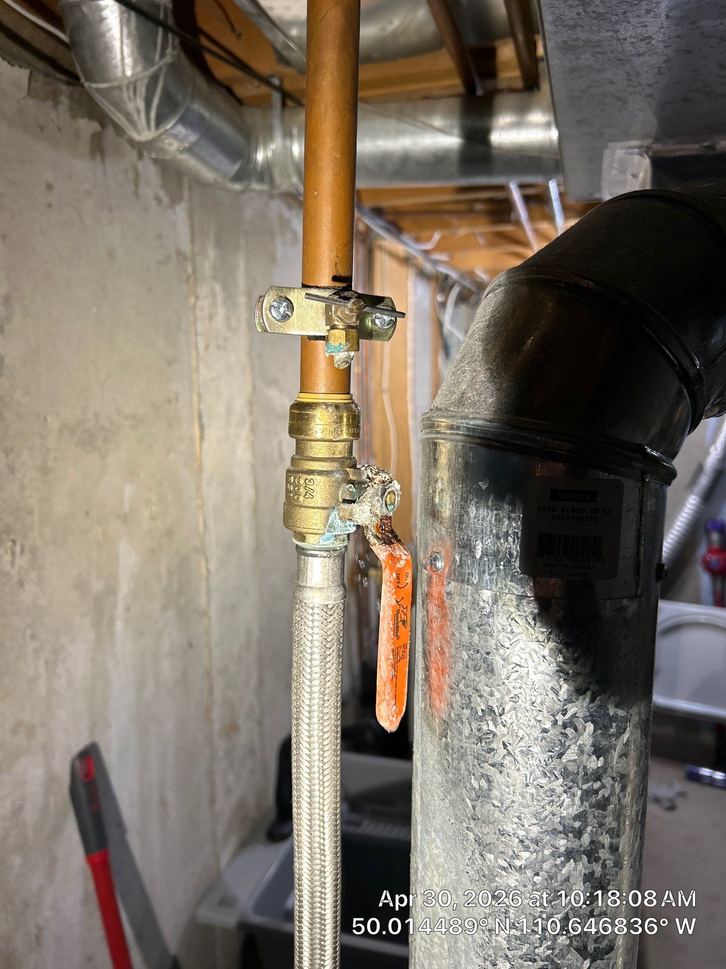 Water Heater Replacement and Plumbing Valve Upgrades in Medicine Hat by Septic Medic Inc.