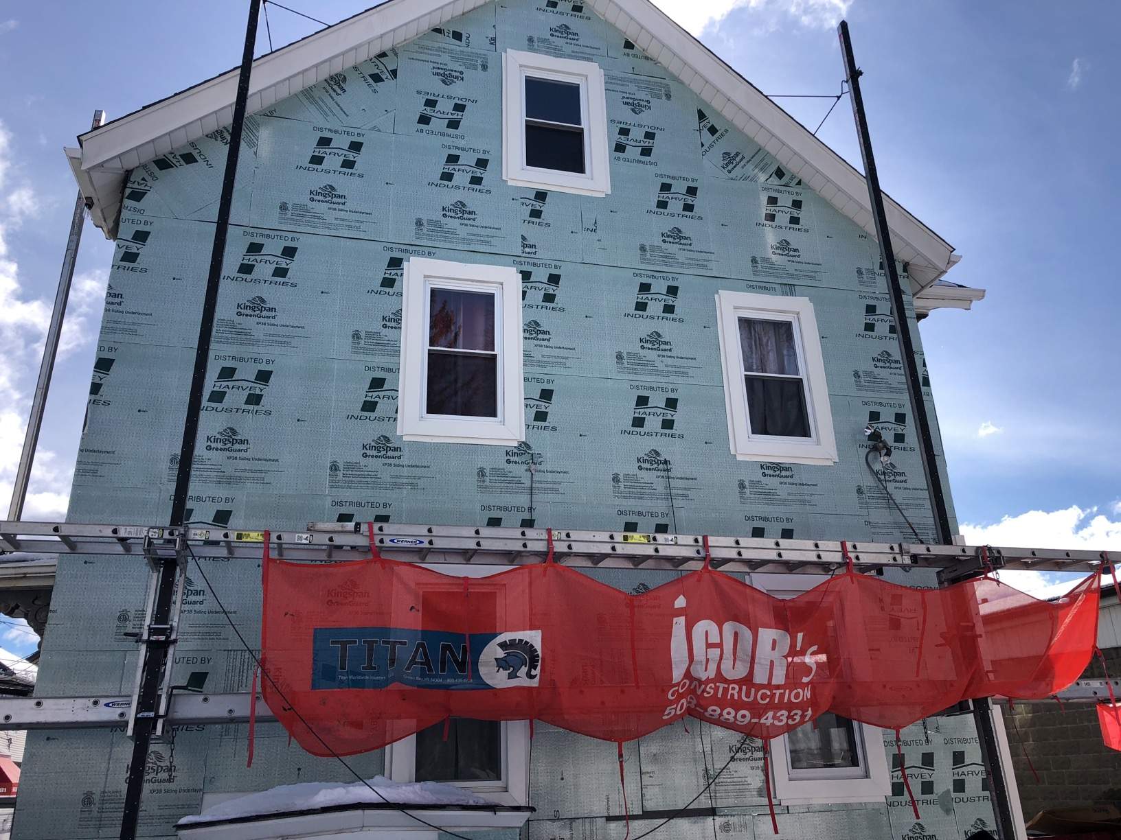 Siding Installation using PlyGem by UBrothers Construction