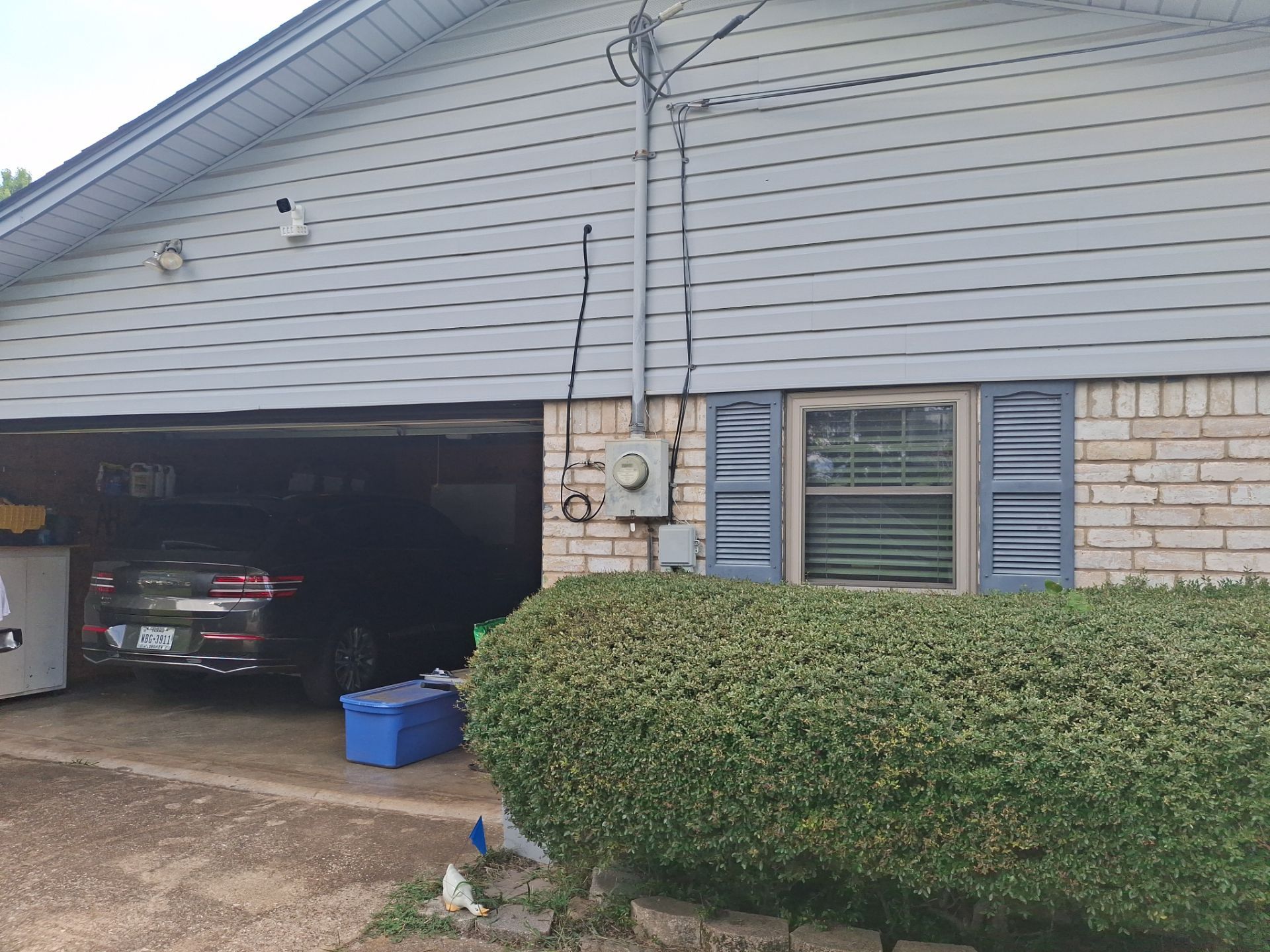 Exterior Refresh Brick Painting Job in Overton, TX by Quality Coats Painting