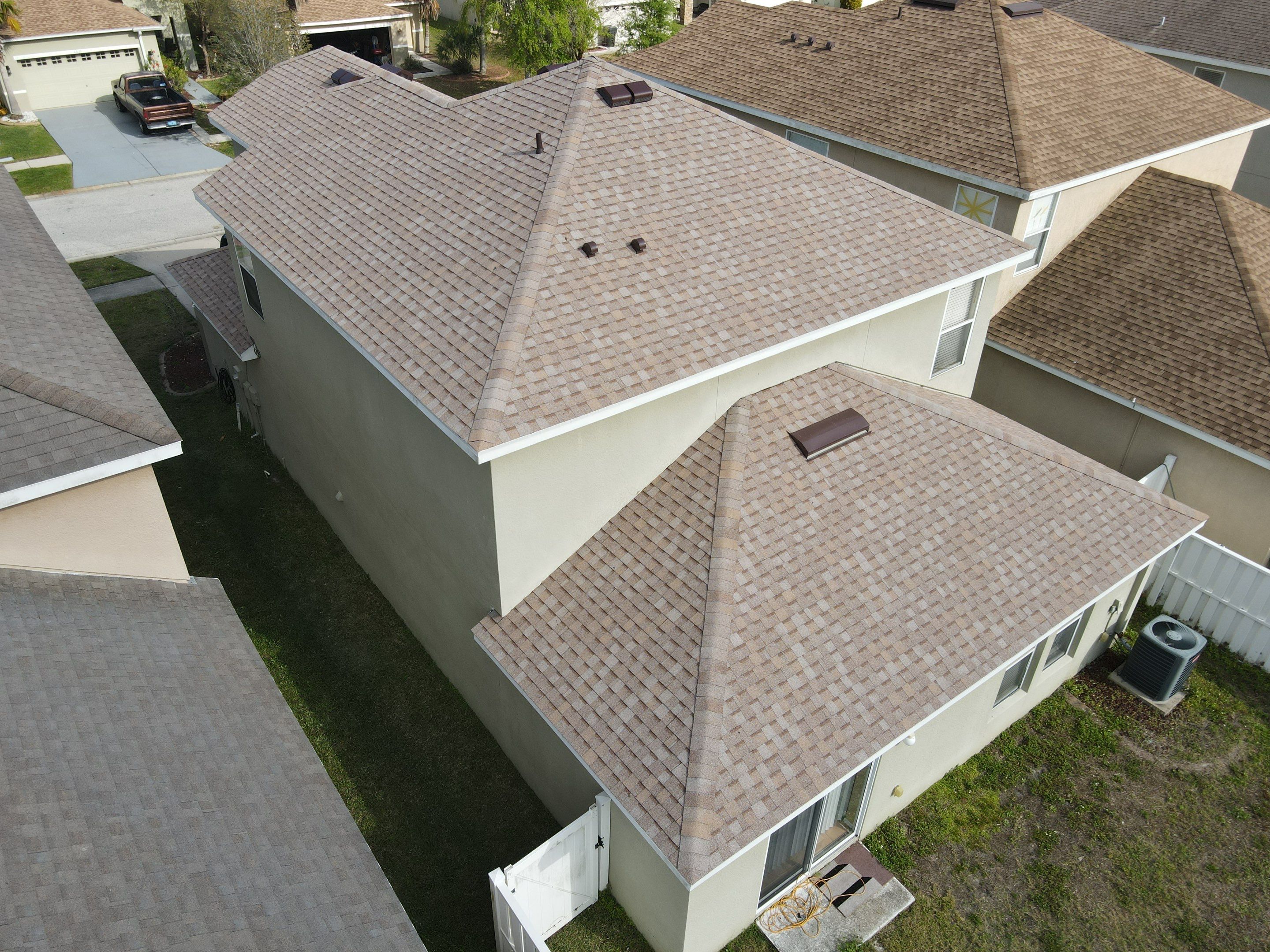 Roof Replacement in Gibsonton FL. by Steadfast Roofing 