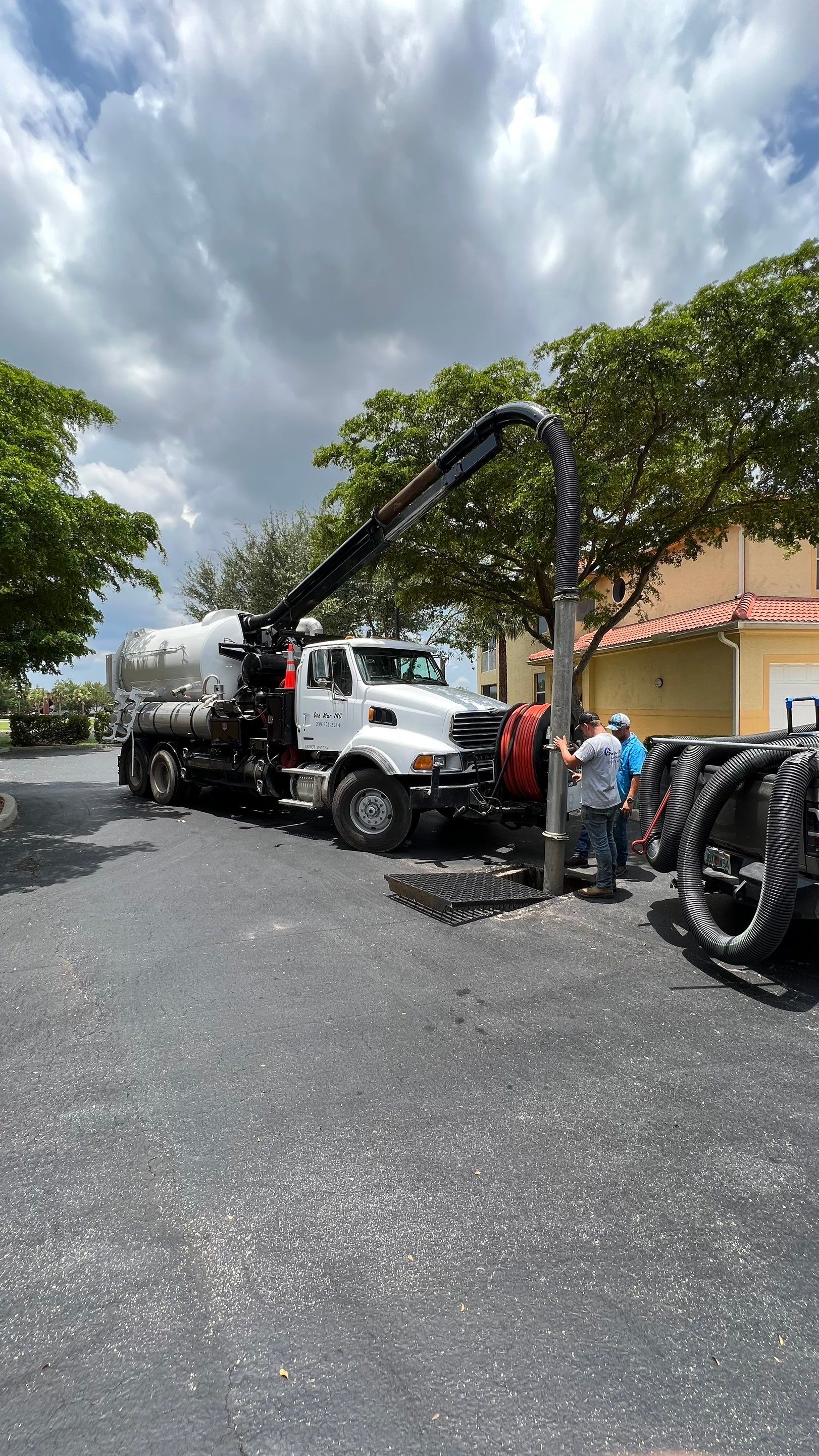 Condo Storm Water System Maintenance by Don Mar, Inc. Storm Water Solutions