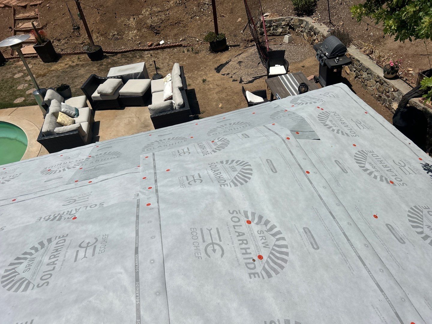 Brava Spanish Barrel Tile Roof Replacement in San Diego by Reliable Roofing San Diego Inc.