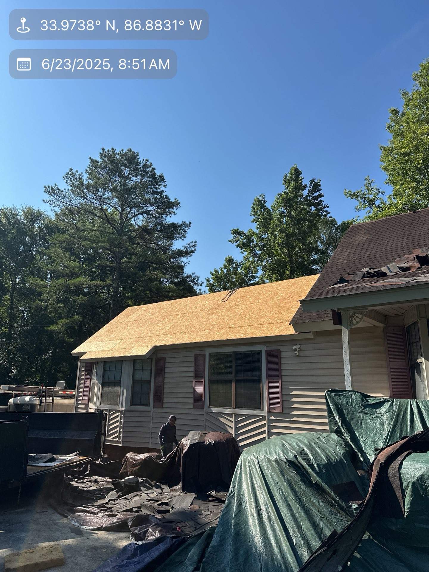 Project in Hanceville by BayCo Roofing