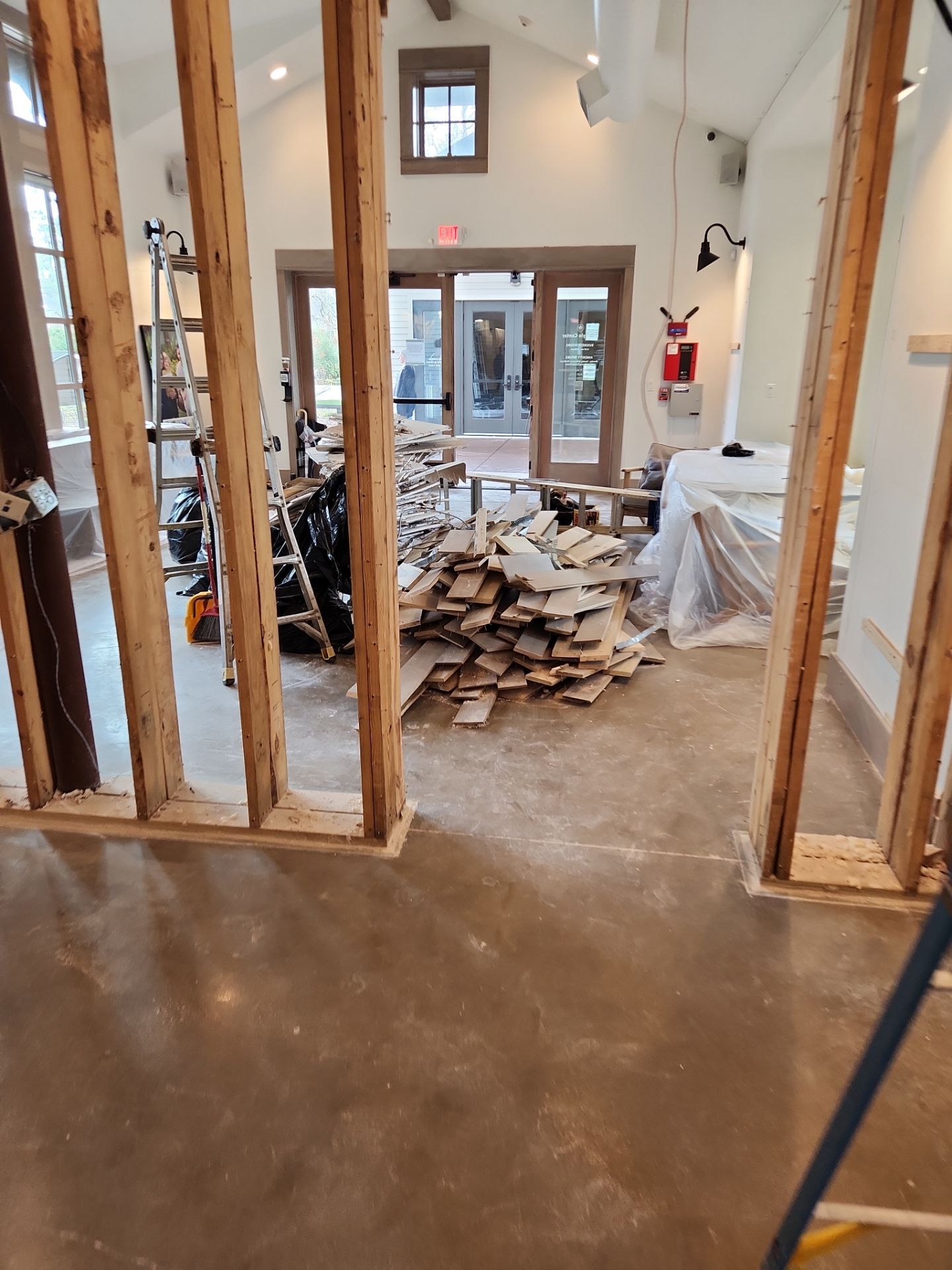 Interior Office Remodel by Cypress Curb Appeal Services