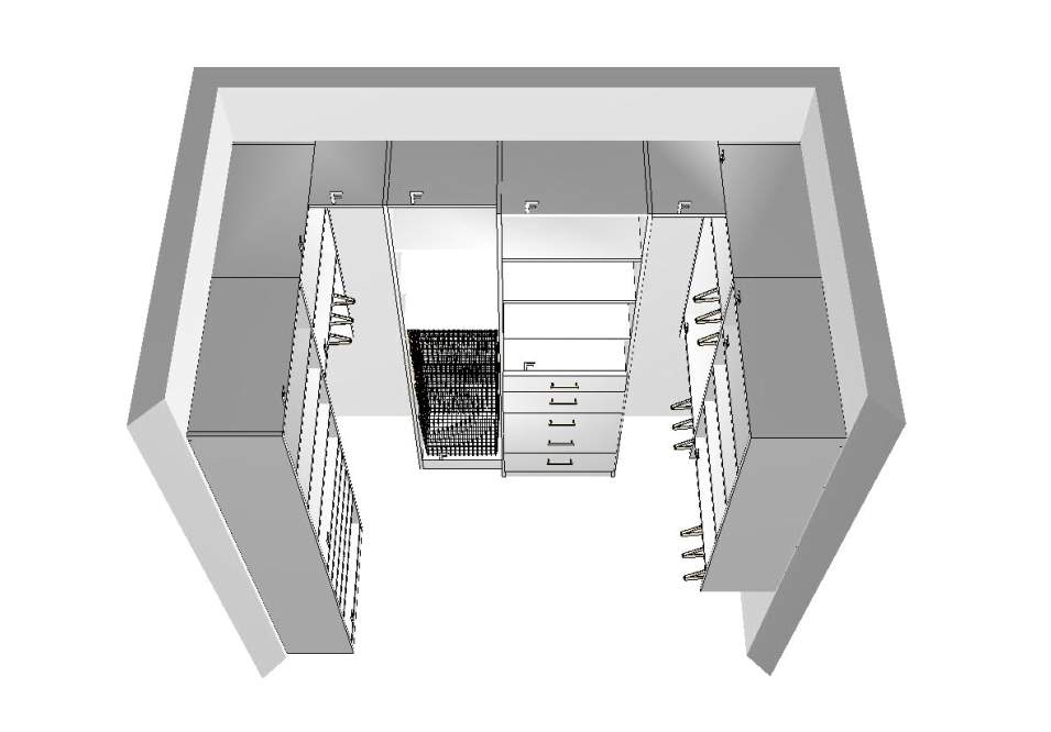 Multiple Closet Installations in Longmont by Concept 32, Inc.