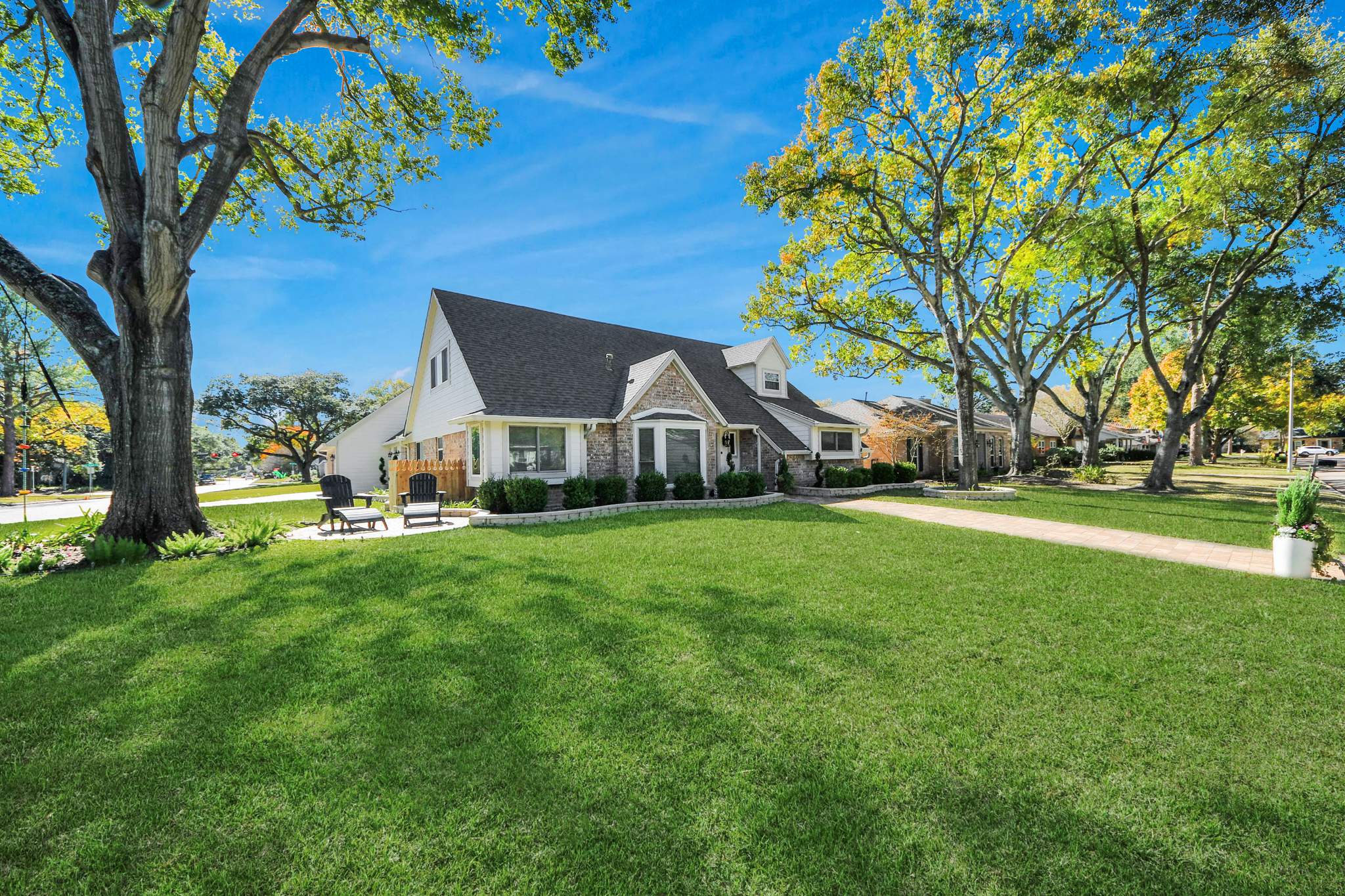Exterior Home Makeover — Designed to Last by Texas Urban Elements