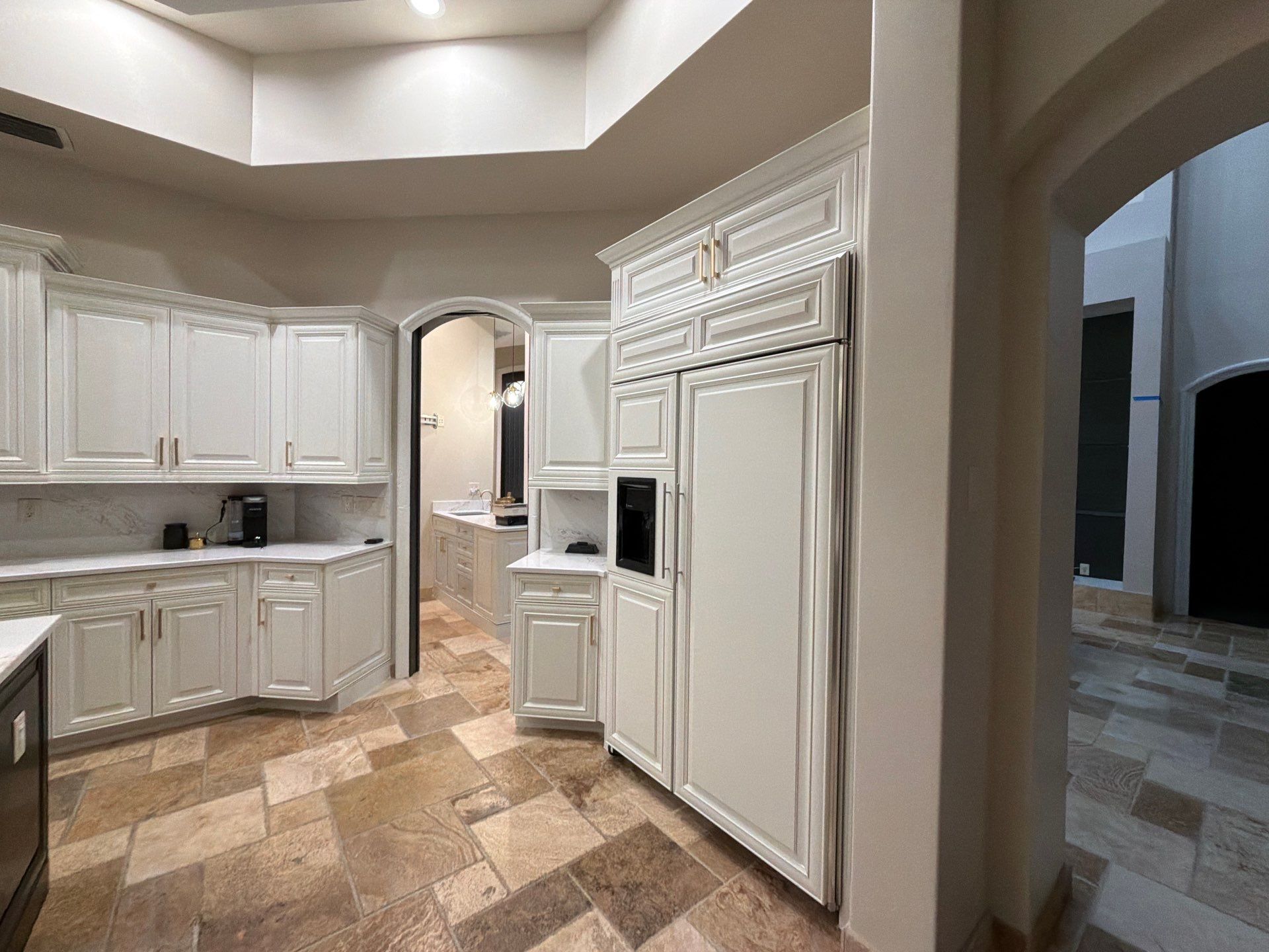 Two Tone Cabinets Repaint by Fresh Coat Painters