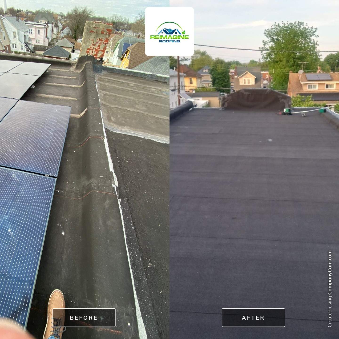 Modified Bitumen Membrane by Reimagine Roofing