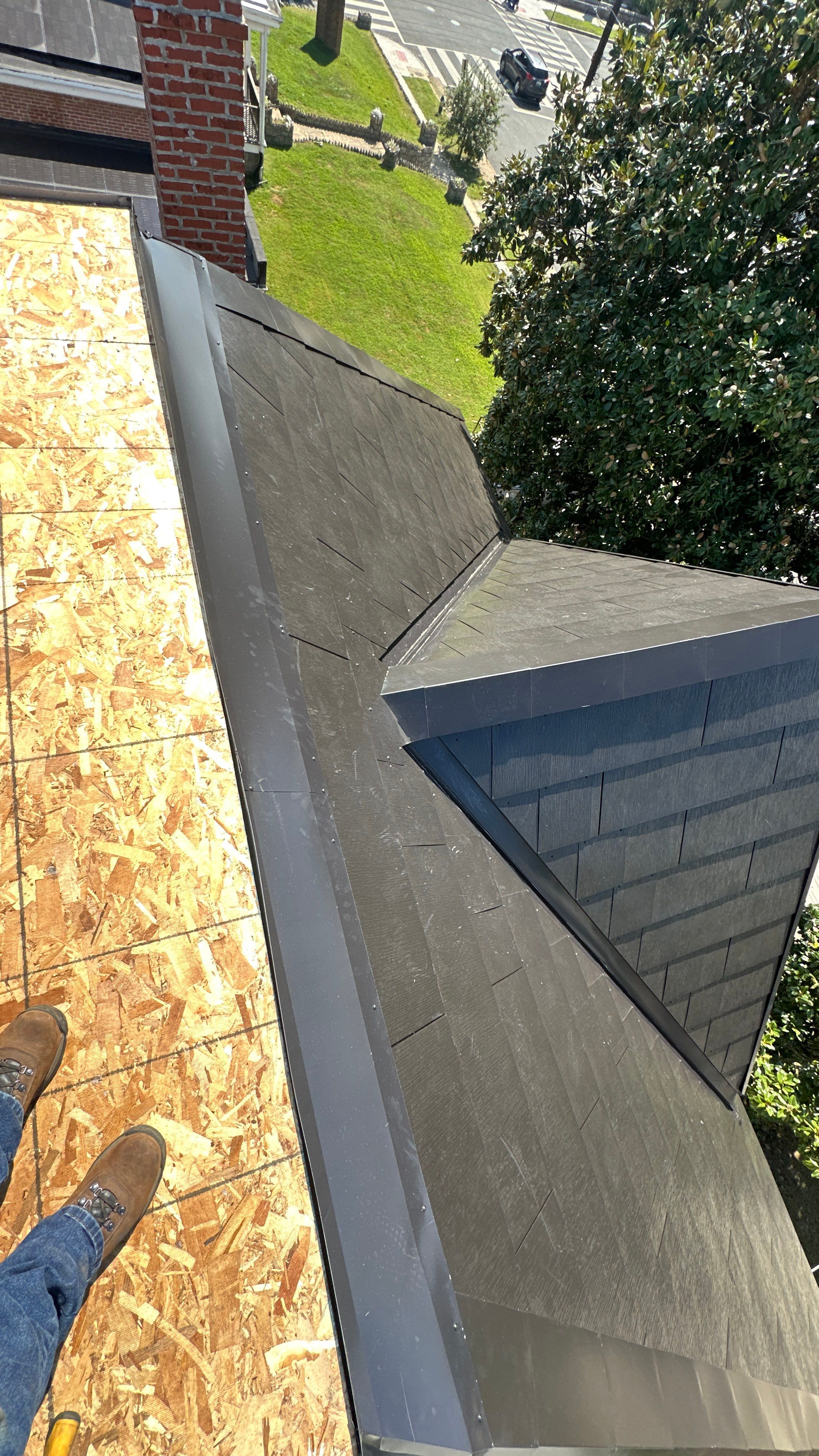 Tesla Solar Roof in Washington DC! by American Home Contractors