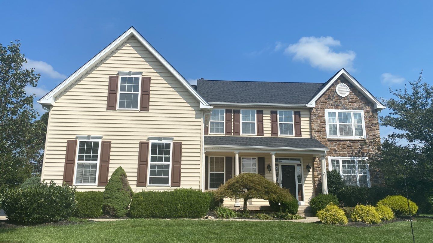Roofing Installation using CertainTeed Landmark - Moire Black by Storm Guard of Ches-Mont PA