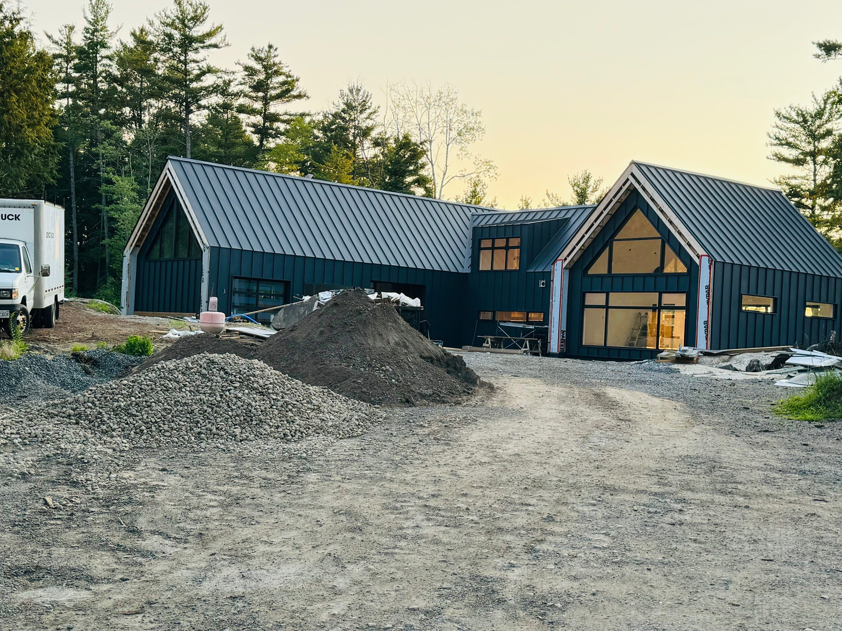 Standing Seam Metal Roof - Custom Coping and Flashing  by Jay Carter Roofing & Sheet Metal