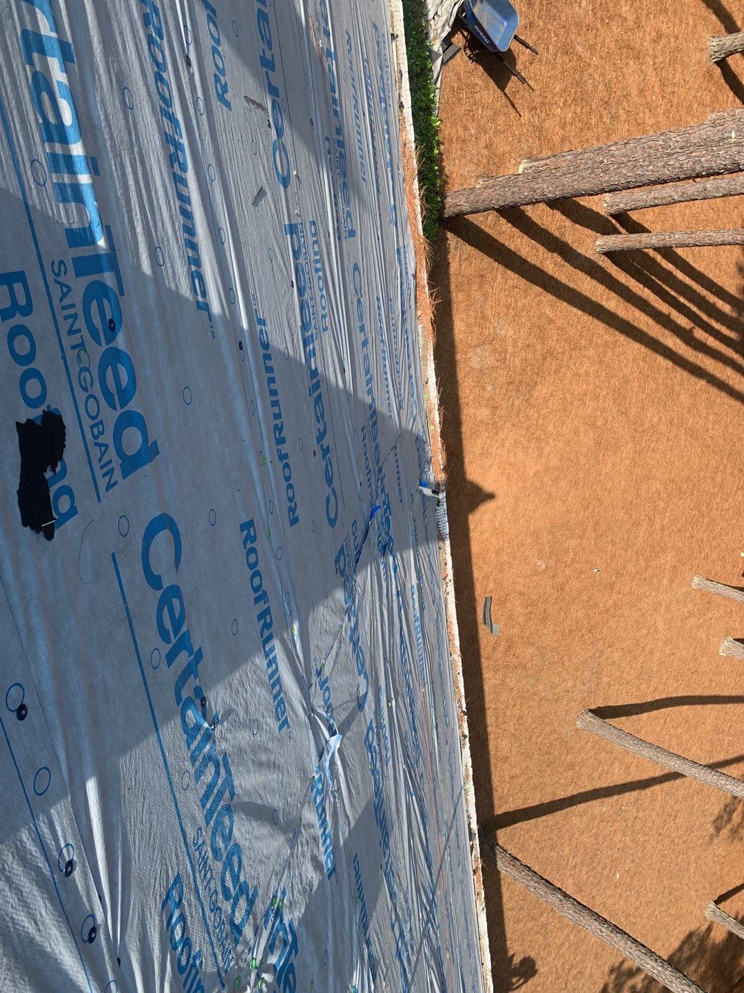 Hail Damaged Inspection / Repair / Re roof by American Roofing NC