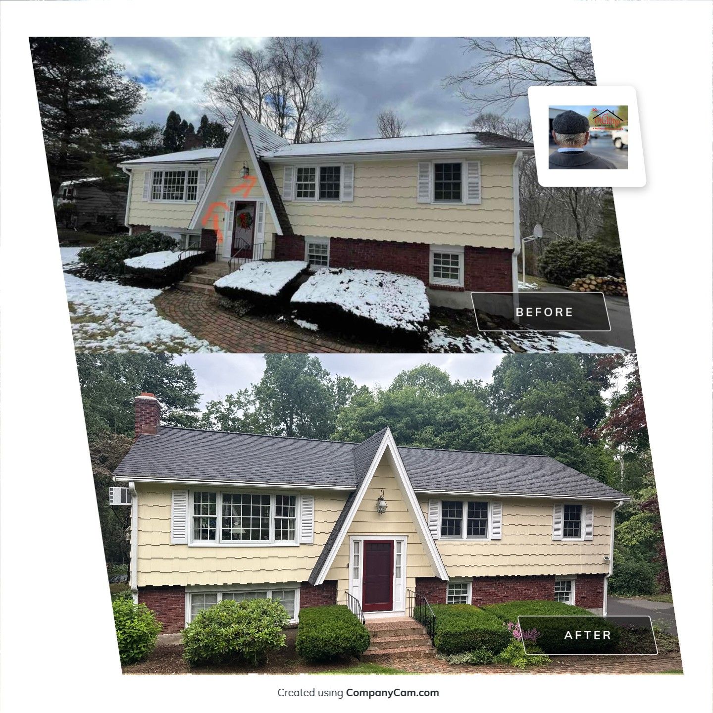 Brand new roof by DiGiorgi! by DiGiorgi Roofing and Siding Inc
