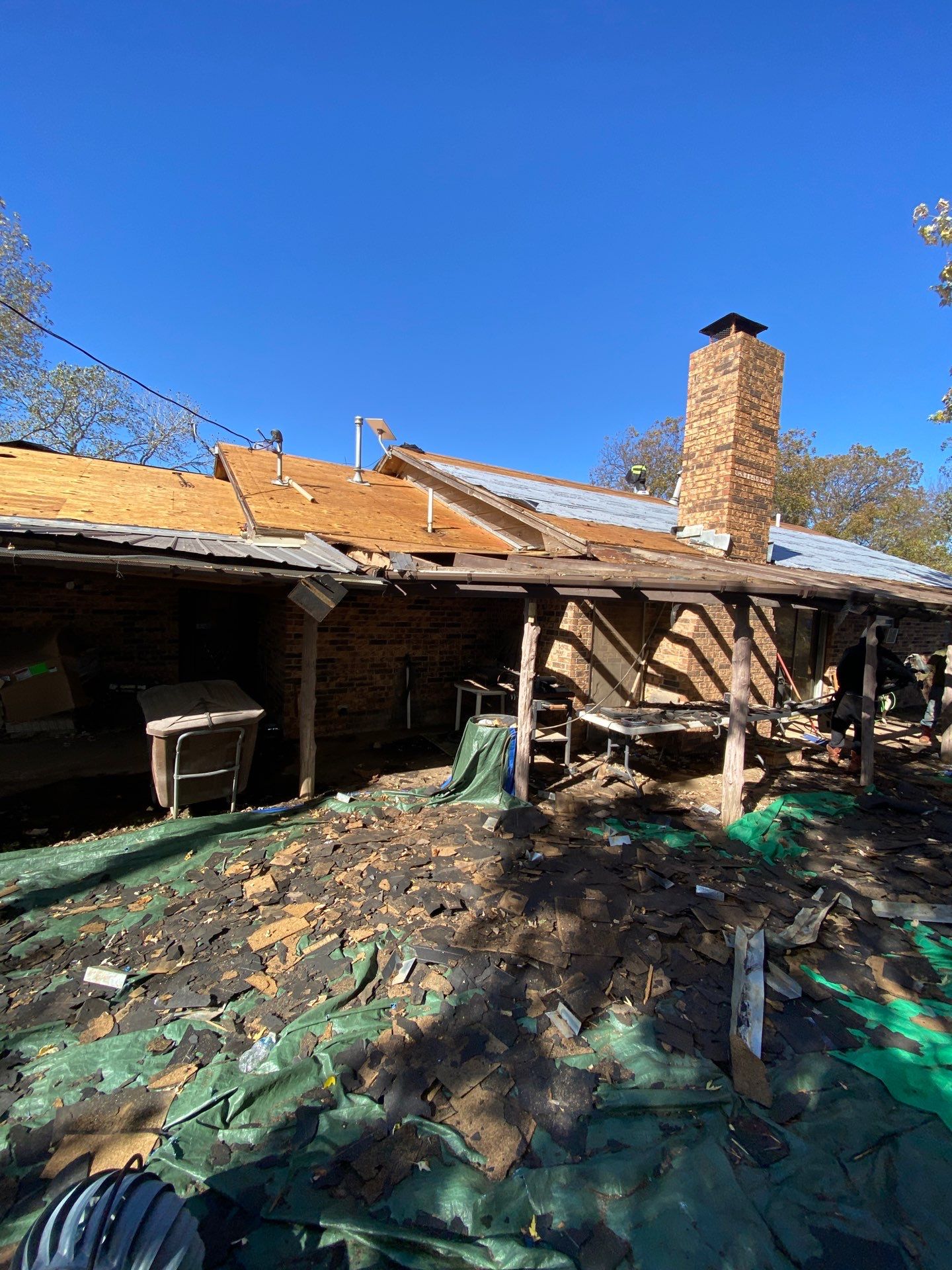 Comprehensive Roof Replacement and Decking Repair near Elmore City by BANA Roofing and Solar Supply