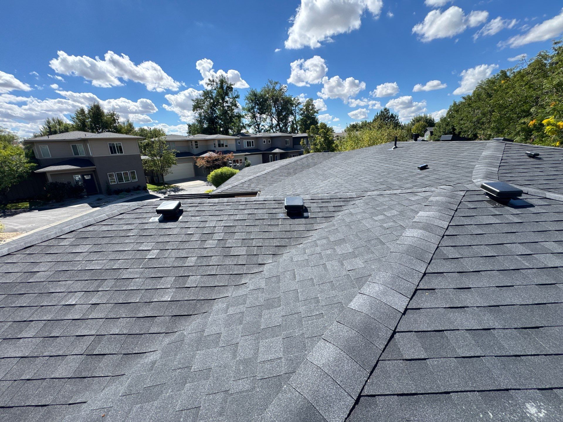 Residential Roof Replacement with Architectural Shingles in Boise by Olive Roofing