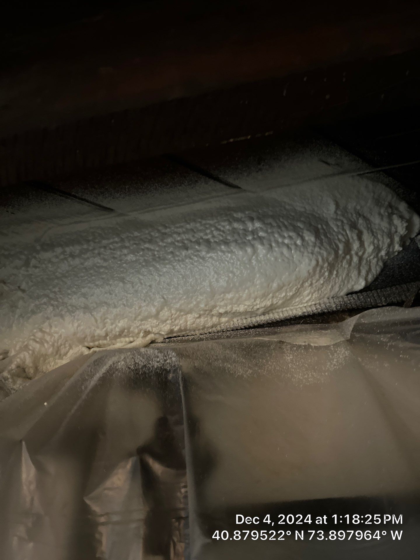 Attic Insulation using Closed Cell Spray Foam by NYS Foam & Energy