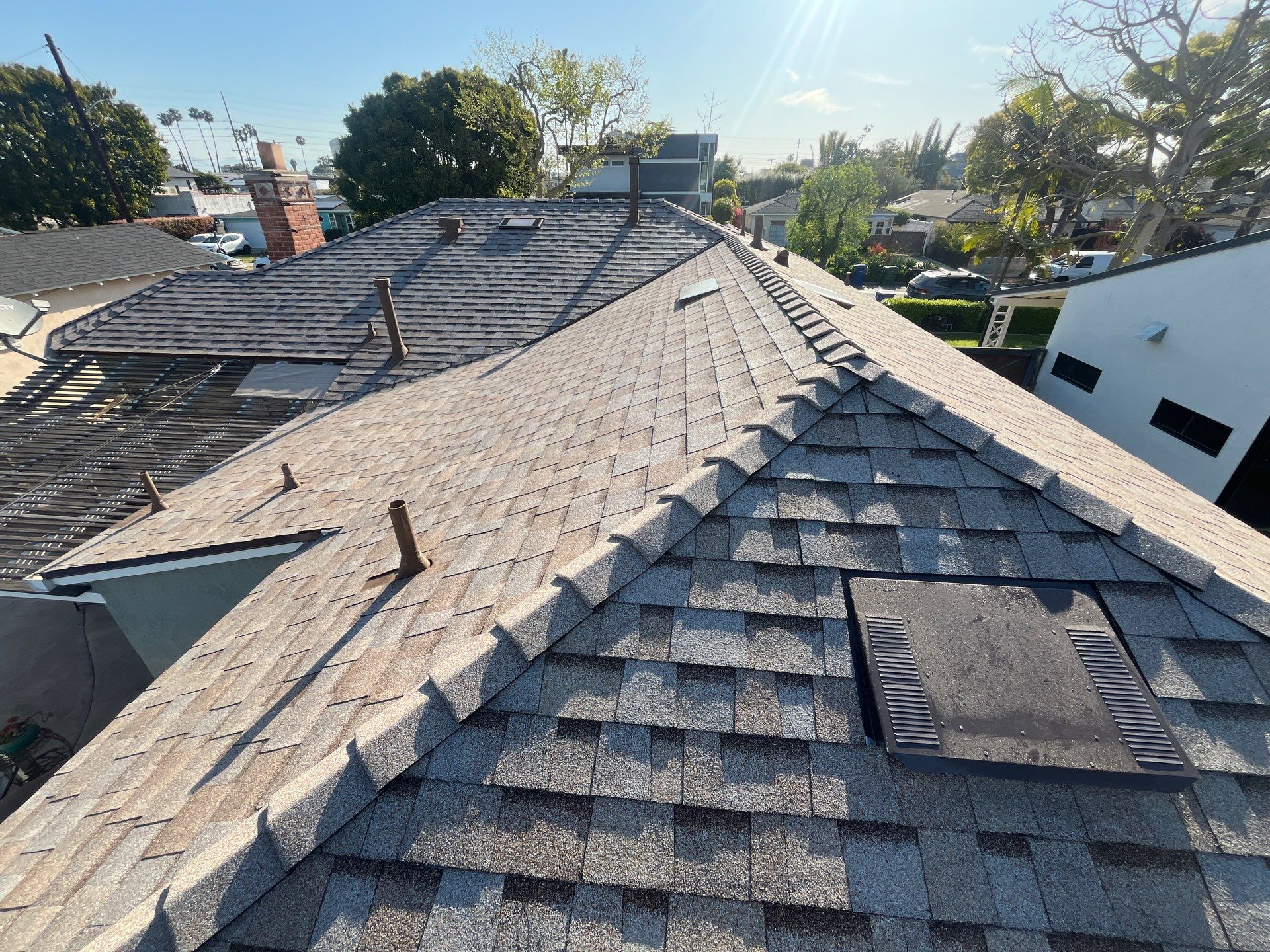 Residential Roofing Installation using Owens Corning Duration Cool Shingles by Hull Brothers Roofing