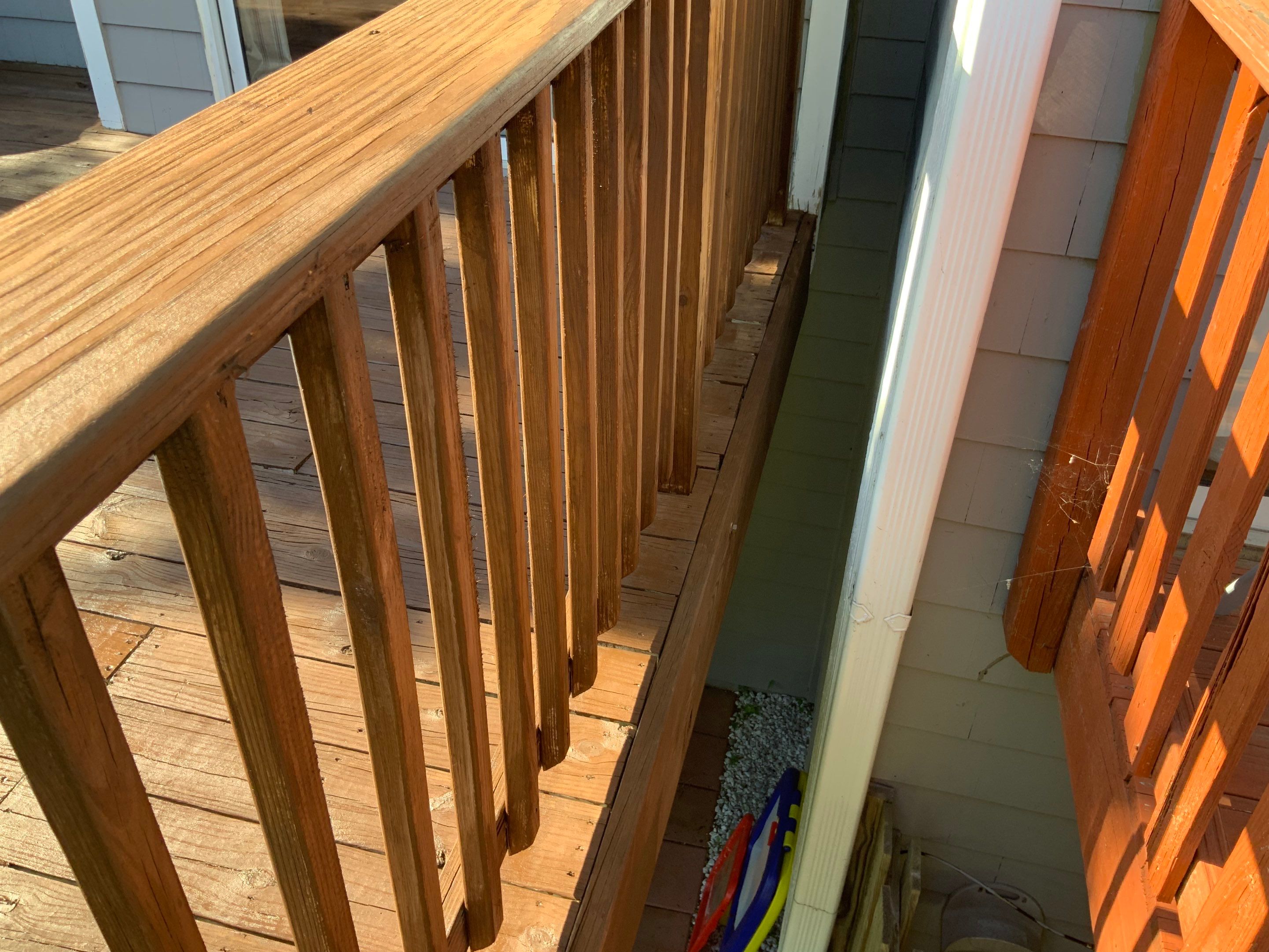 Deck Repair using Olympic Elite stains by Alpha Design Services