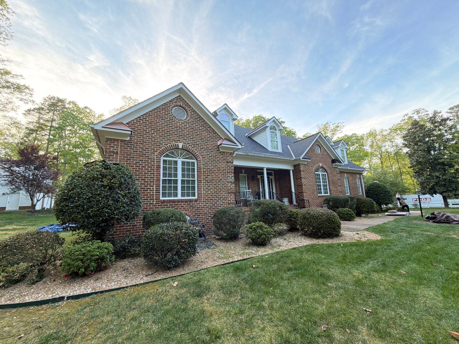 Comprehensive Roof and Gutter Replacement After Tree Damage in Midlothian by Cade Construction