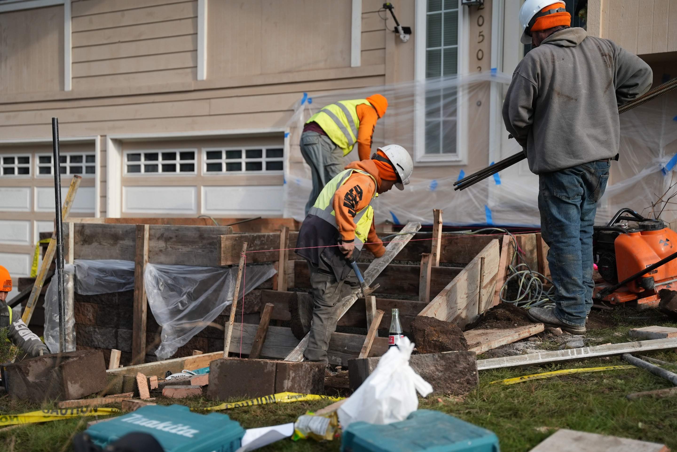 Concrete Front Stair Repair | Bothell  by Jireh Asphalt & Concrete Inc 