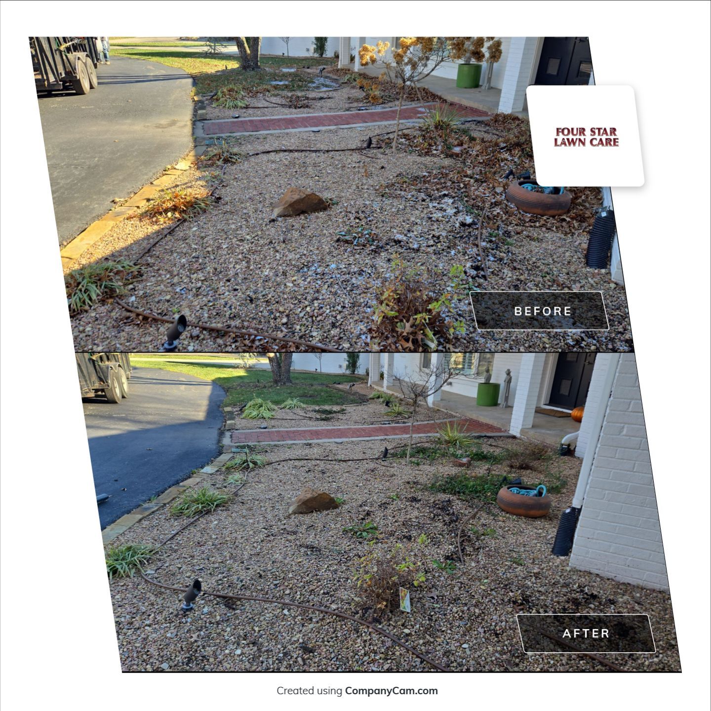 Project in Eastborough by Four Star Lawn Care