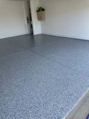 Garage Floor Coating using Steamboat