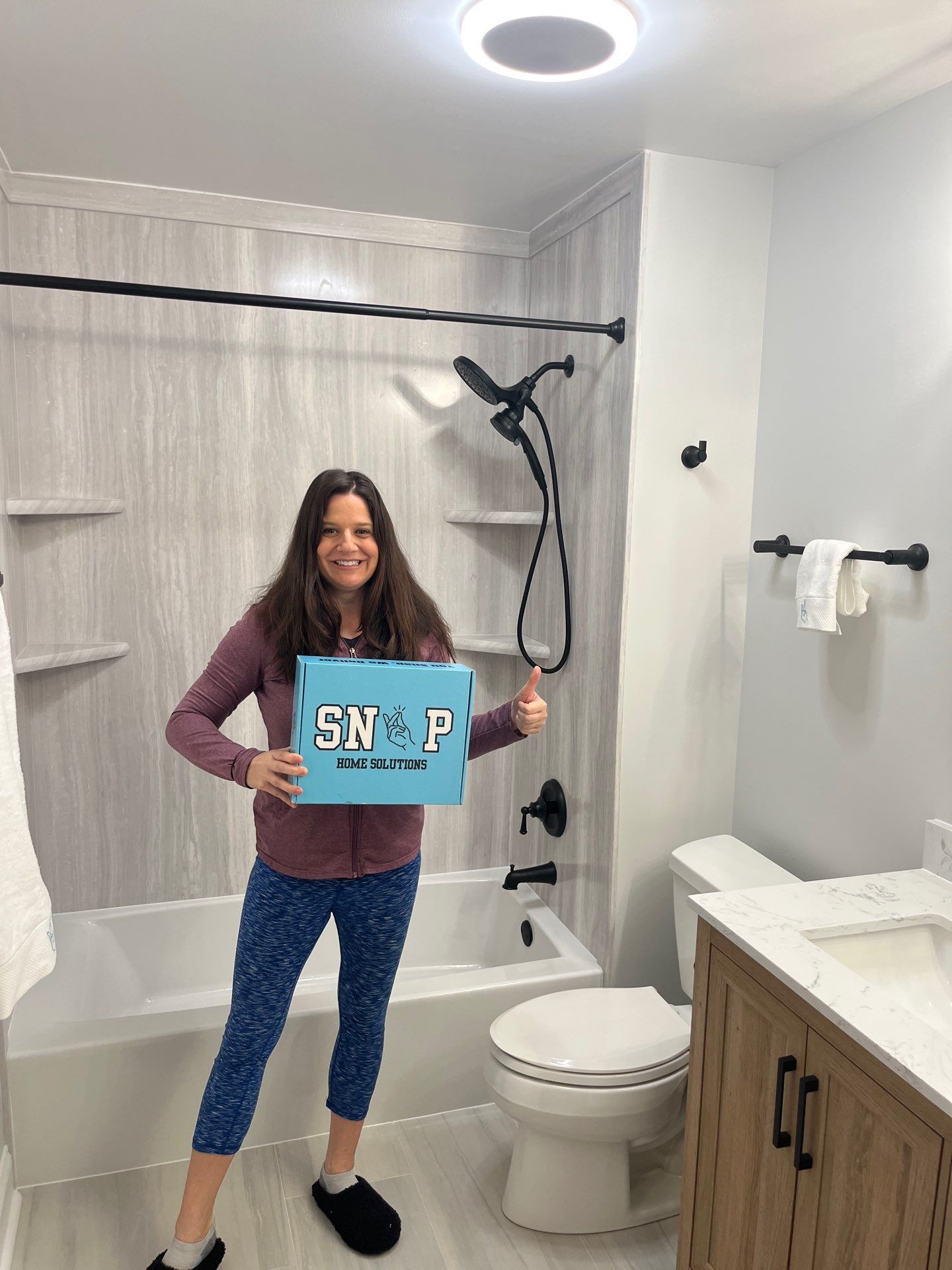 Elevating This Kid Bathroom by Snap Home Solutions