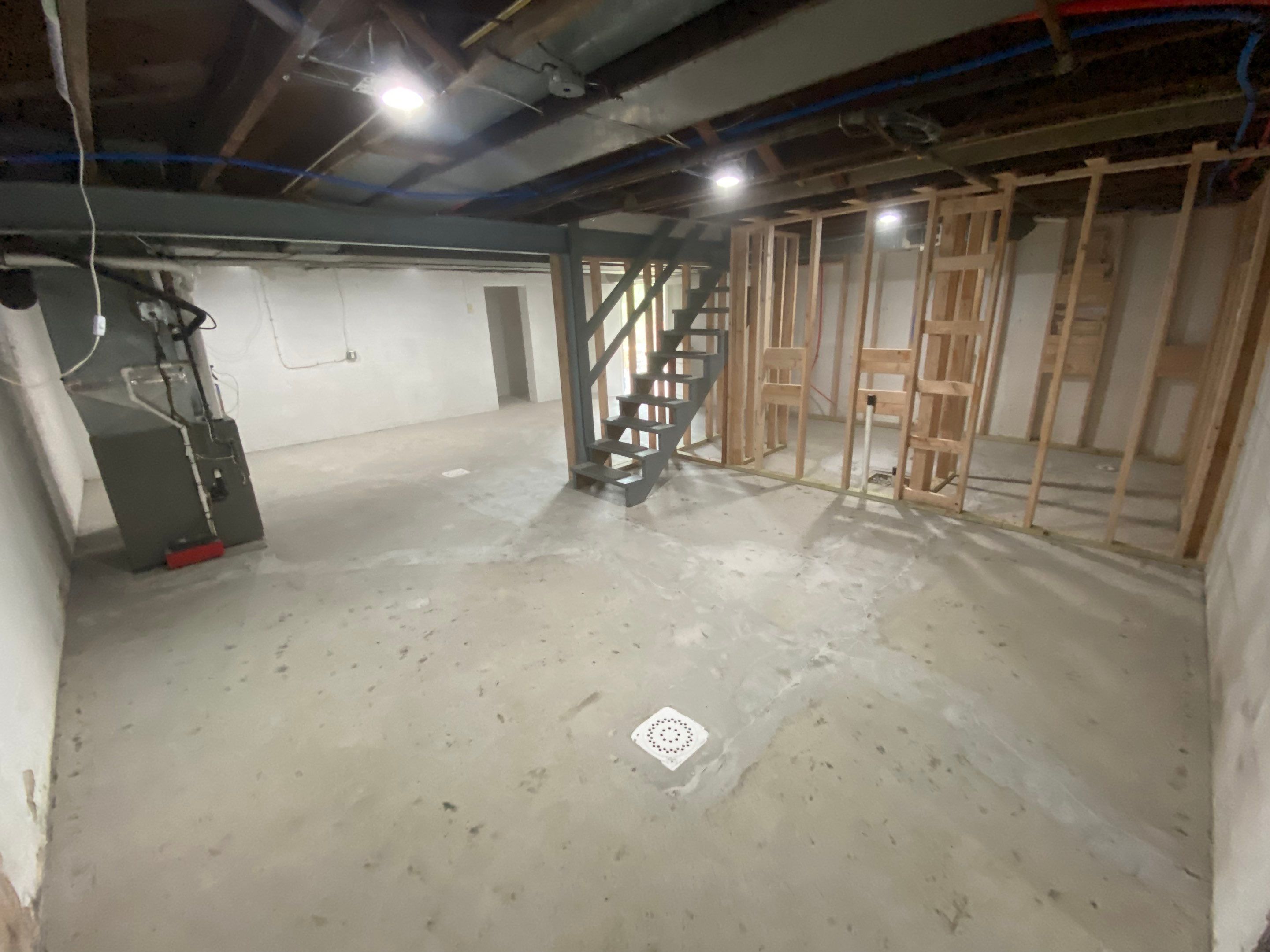 Basement + Garage Project in Pittsburgh by Floors in a Day, Inc