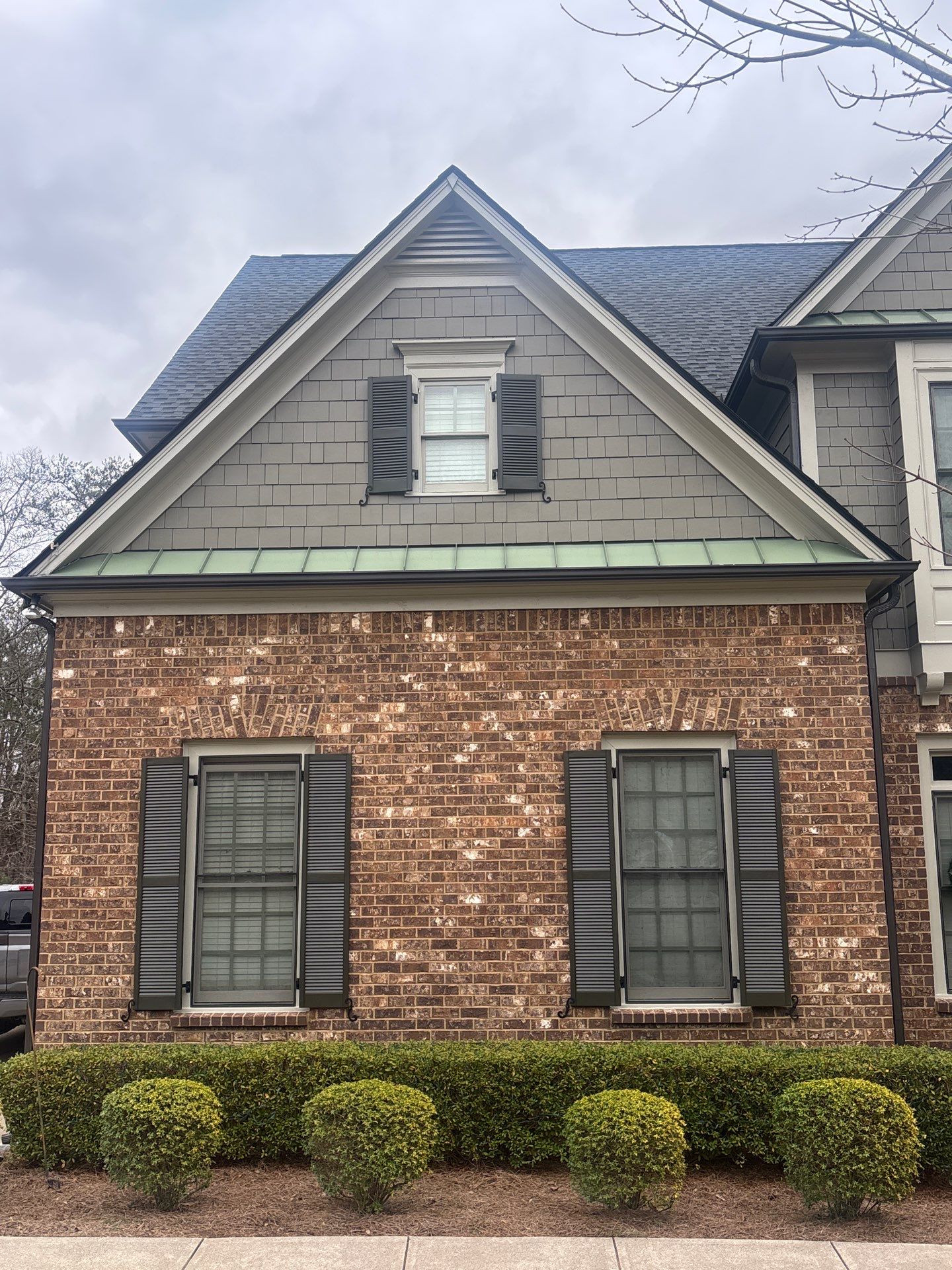 Small Exterior Project in Alpharetta by Five Star Painting