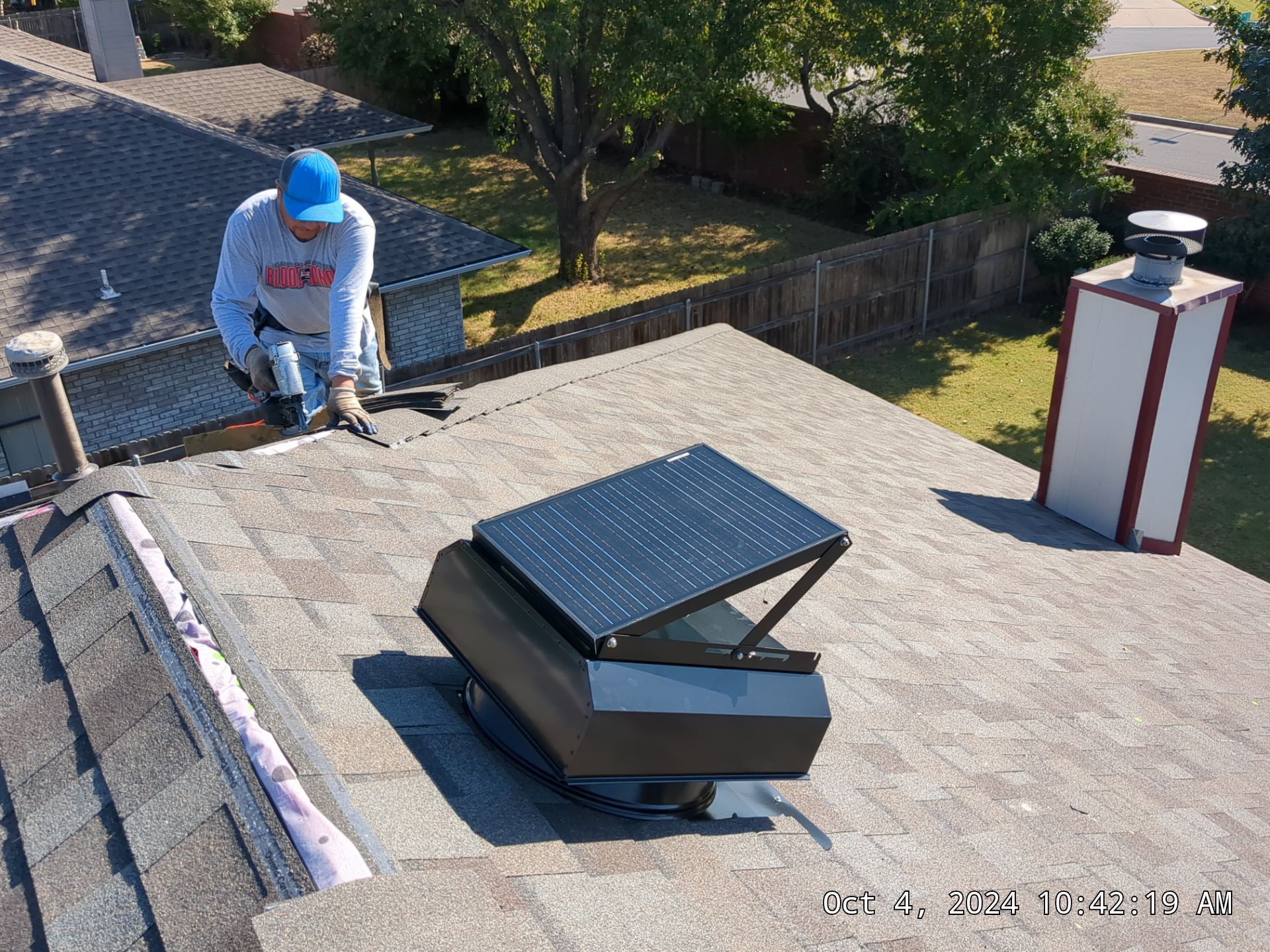 OKC Residential Roofing Installation using Owens Corning by Blackforest Roofing
