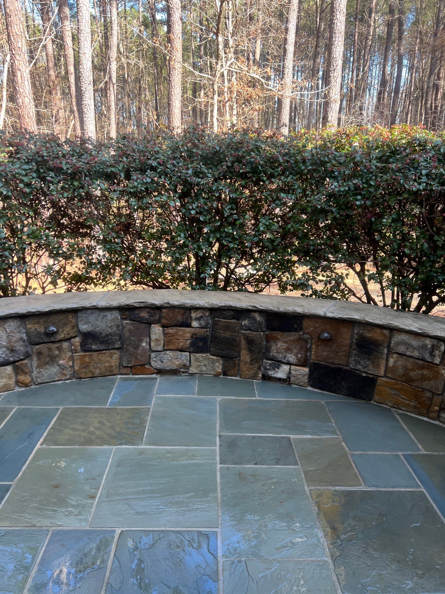 travertine  using Concrete Sealant by DuraSeal