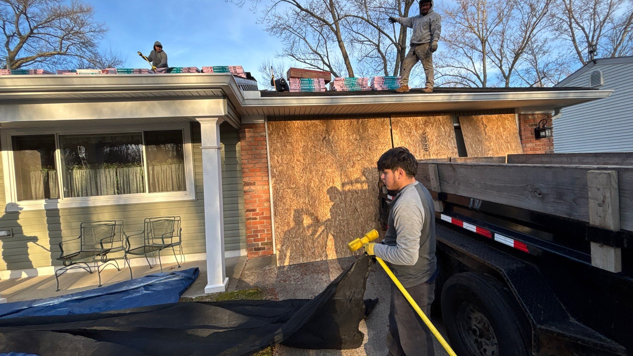 Roof Replacement using Owens Corning Summer Harvest by 180 Contractors