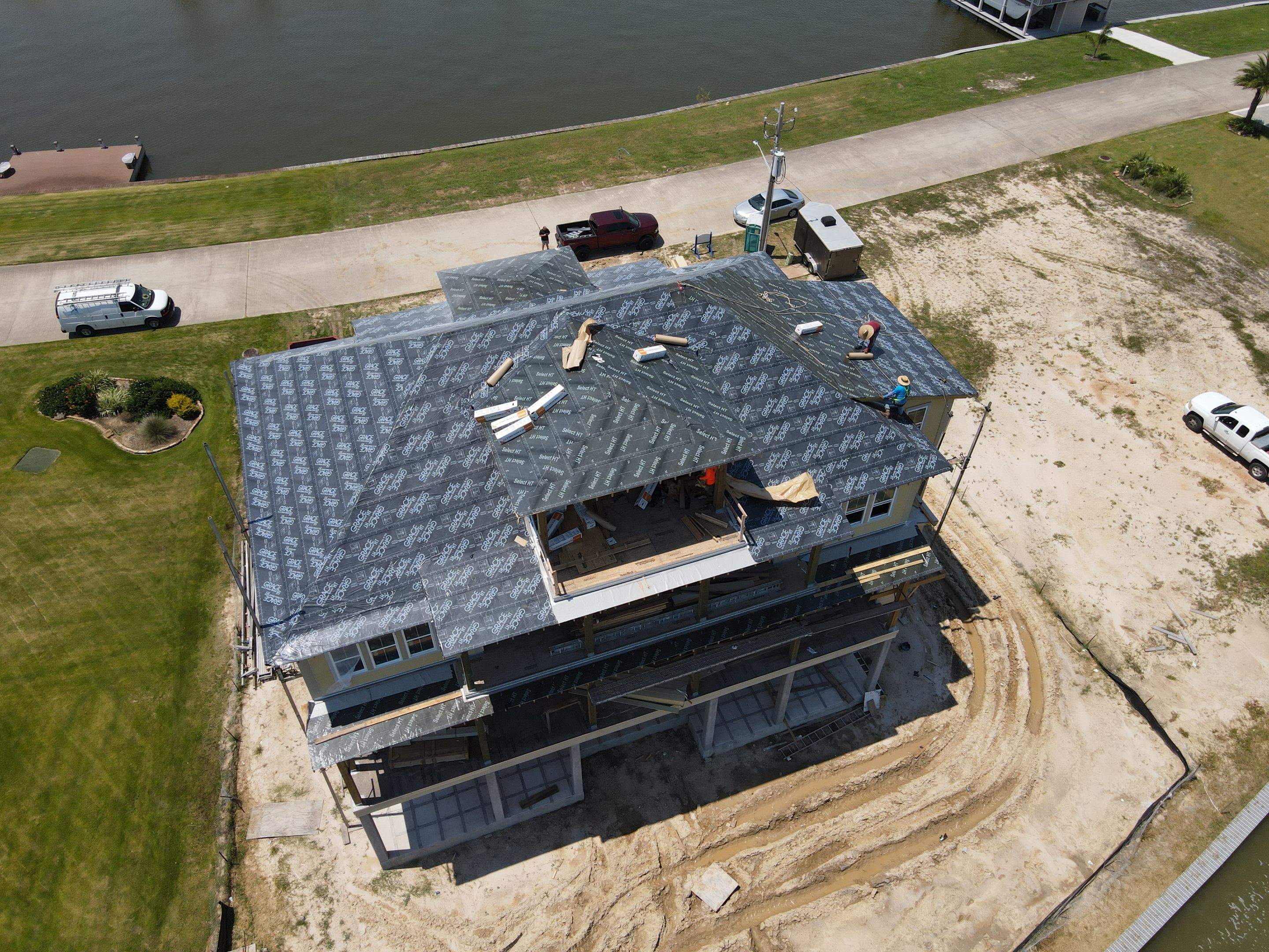 Metal Roof  using McElroy Metals - Ash Gray by Level 7 Companies