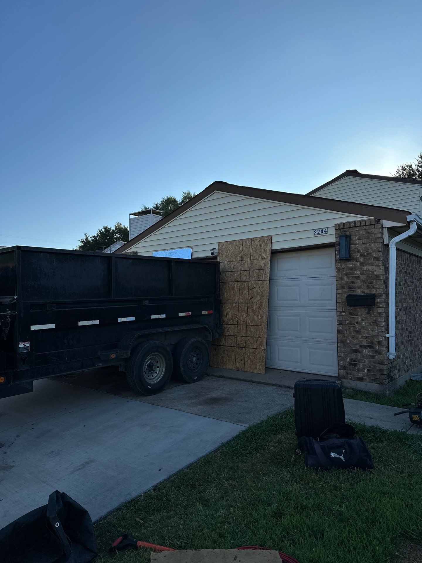Project in Carrollton by Zeus Exteriors