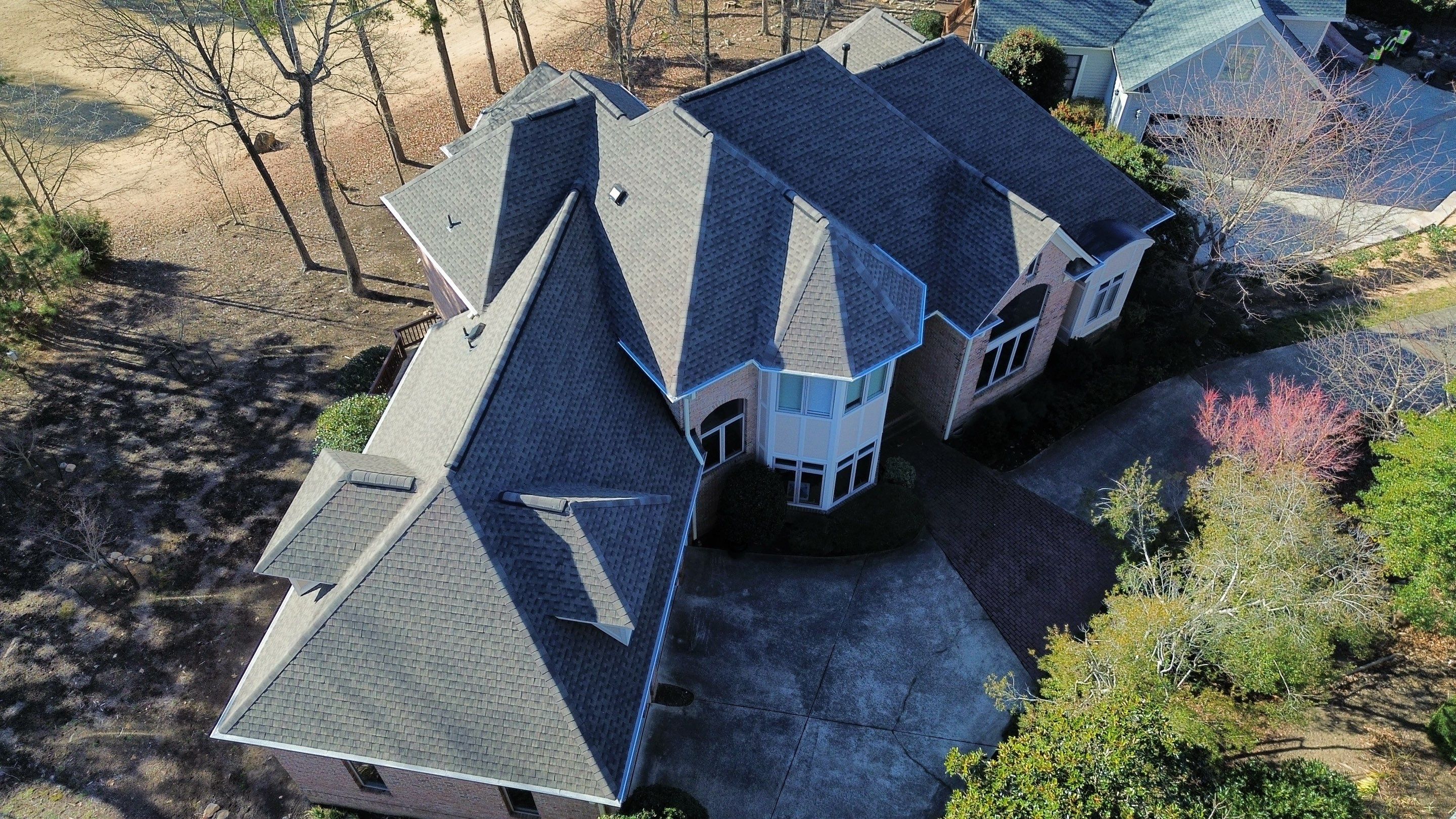 GAF HDZ Weathered Wood by Skybird Roofing