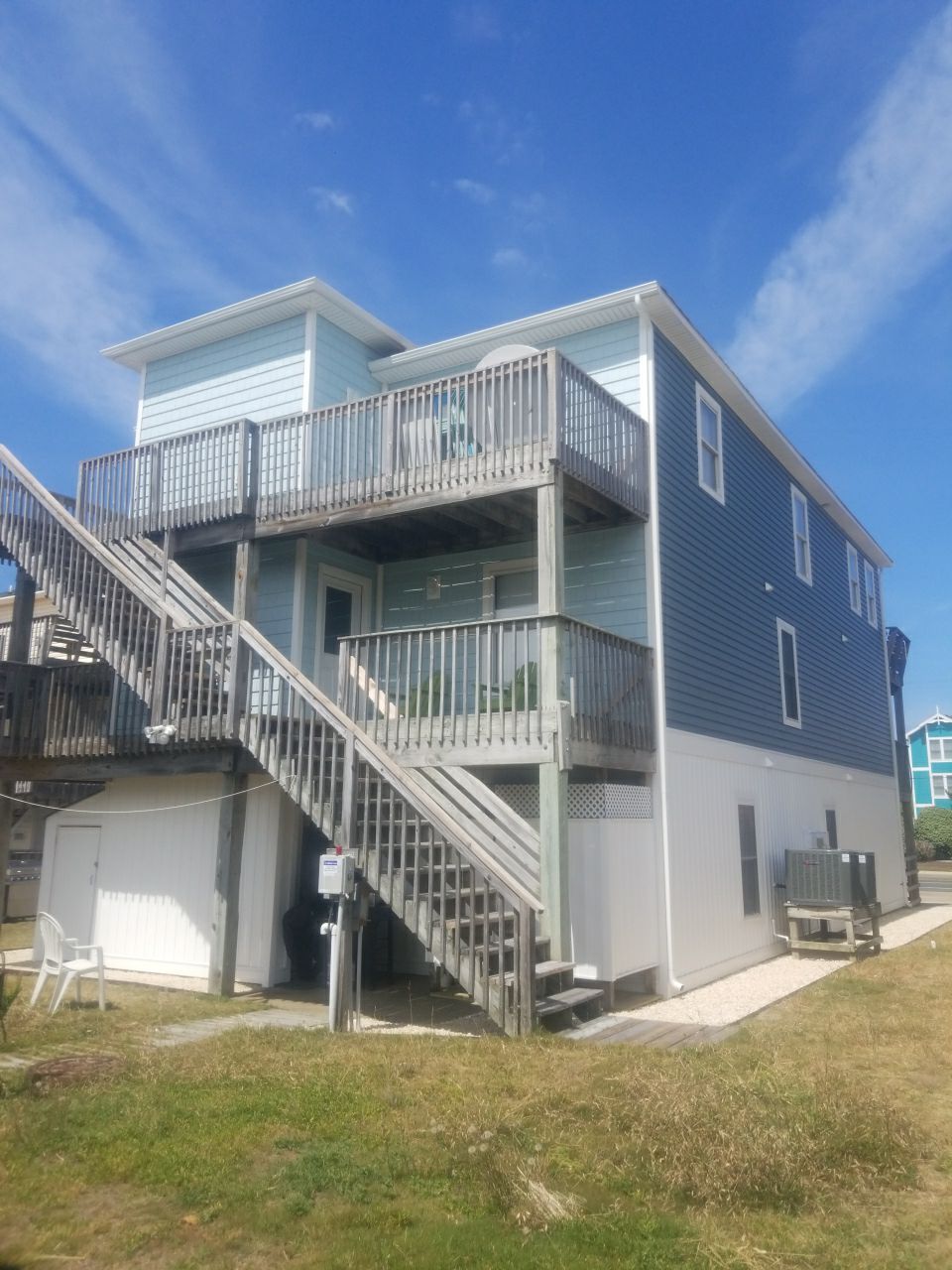 From Bland to Blue by Gallop Roofing & Remodeling, Inc.